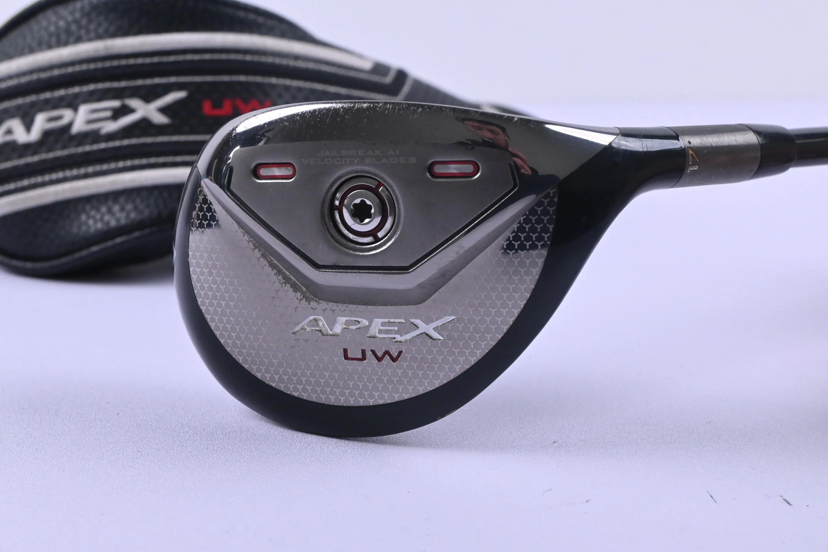 Callaway Apex UW #2 Hybrid / 17 Degree / Stiff Flex HZRDUS Smoke Black RDX 70 - Image 2