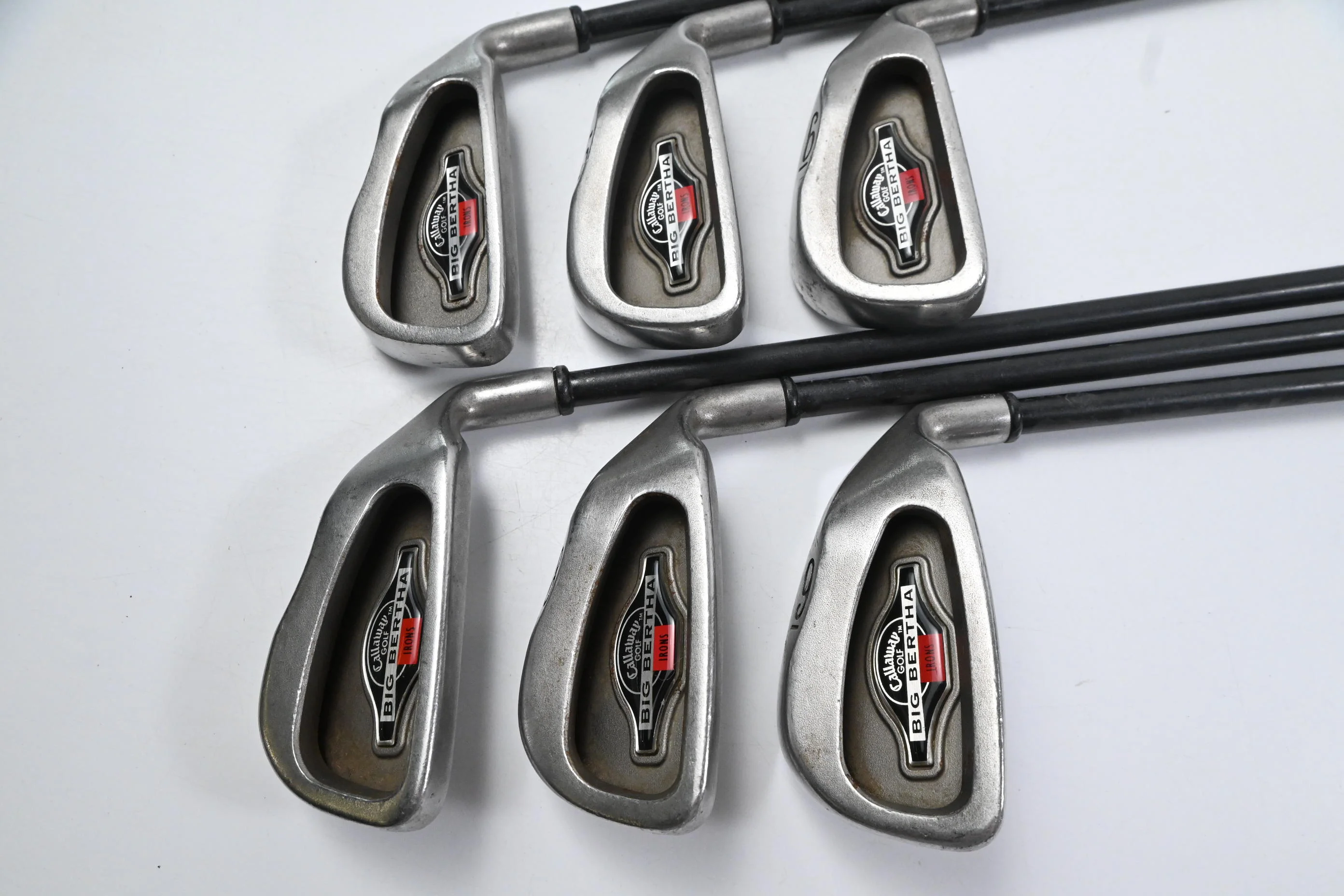 Callaway Big Bertha 1996 Irons / 4-9i / Regular Flex Callaway RCH 96 Shafts - Image 2
