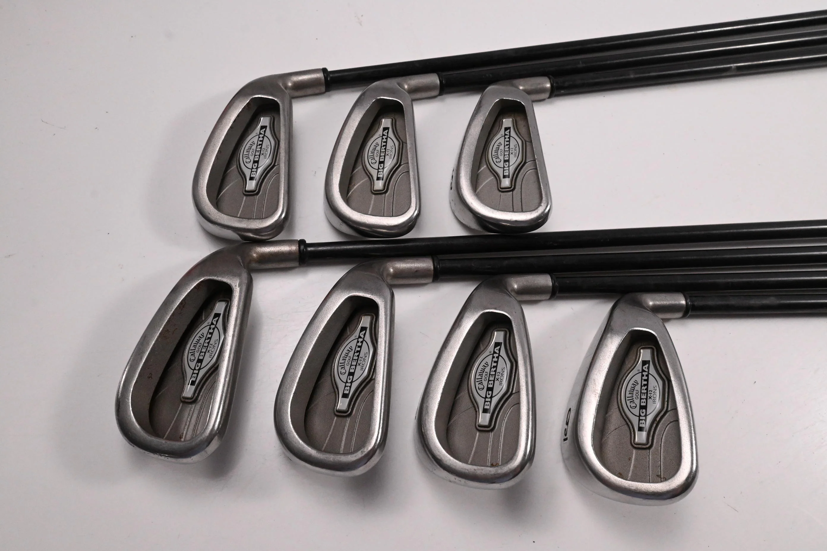 Callaway Big Bertha X-12 Irons / 3-9I / Firm Flex Callaway RCH 96 Shafts - Image 2