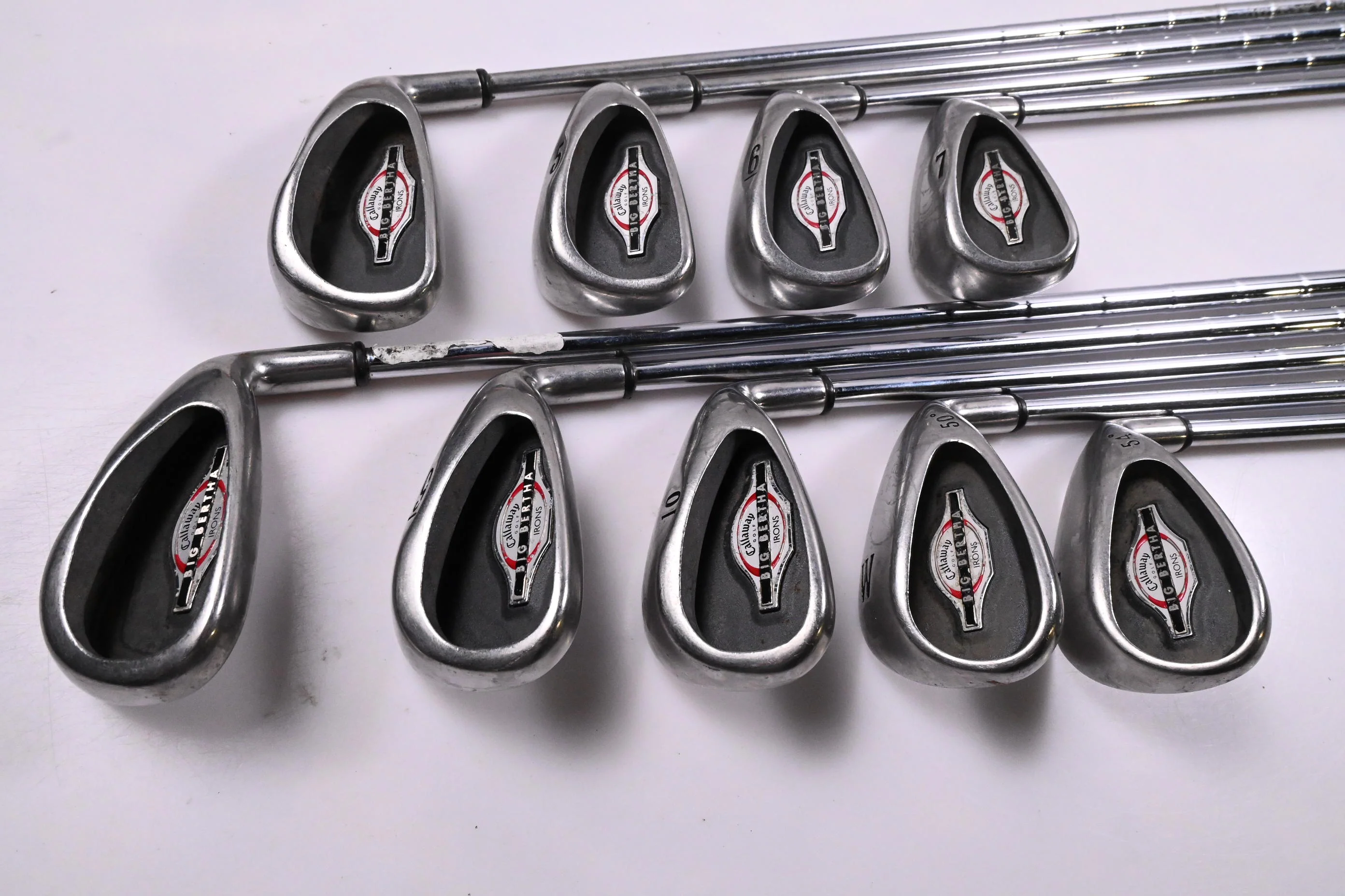 Callaway Big Bertha 2002 Irons / 4-PW+GW+SW / UniFlex Callaway Shafts - Image 2