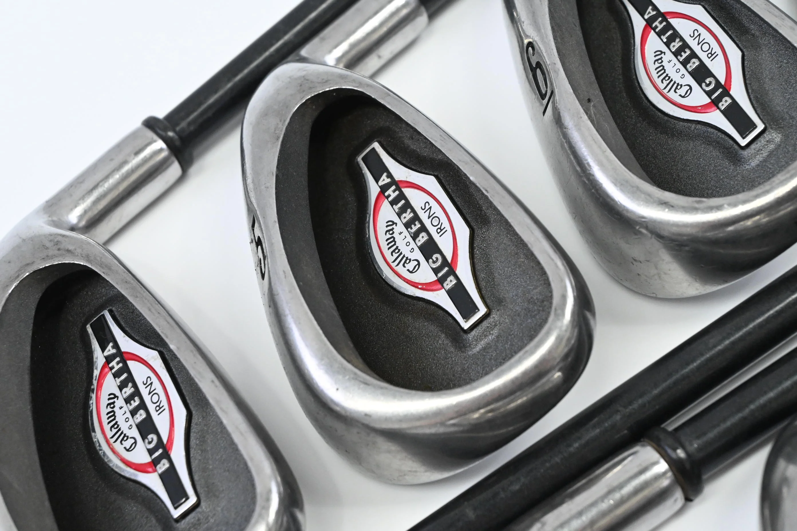 Callaway Big Bertha 2002 Irons / 4-PW+GW+SW / Regular Flex Callaway RCH 75