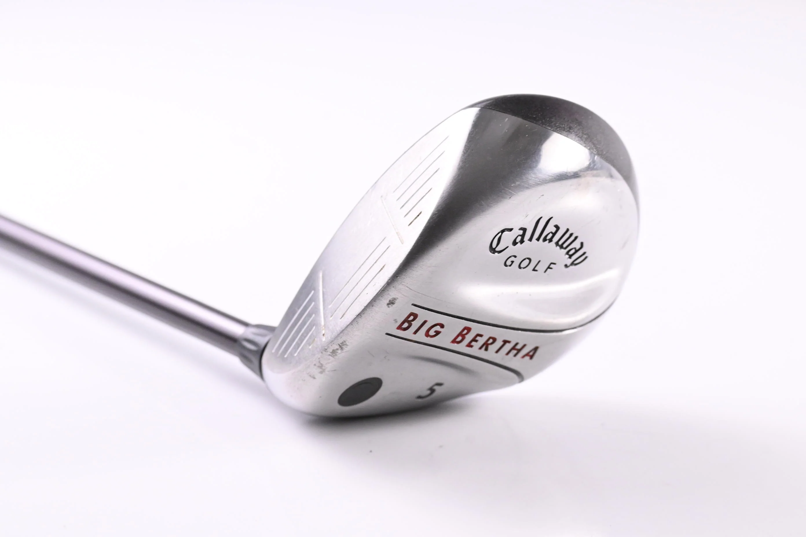 Left Hand Callaway Big Bertha 2004 #5 Wood / 18 Degree / Ladies Flex Gems 55 Shaft