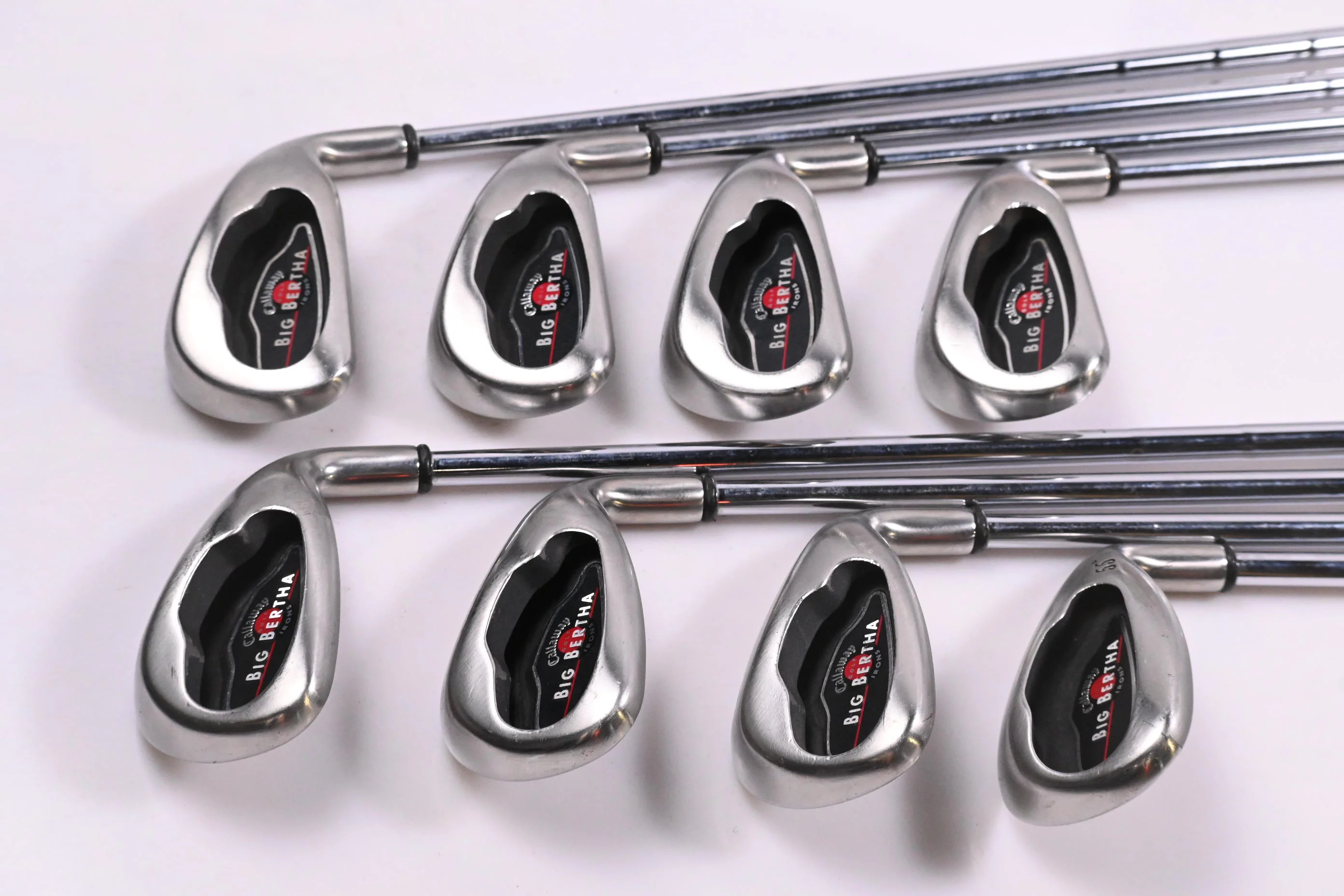 Callaway Big Bertha 2004 Irons / 4-PW+SW / UniFlex Callaway Shafts - Image 2