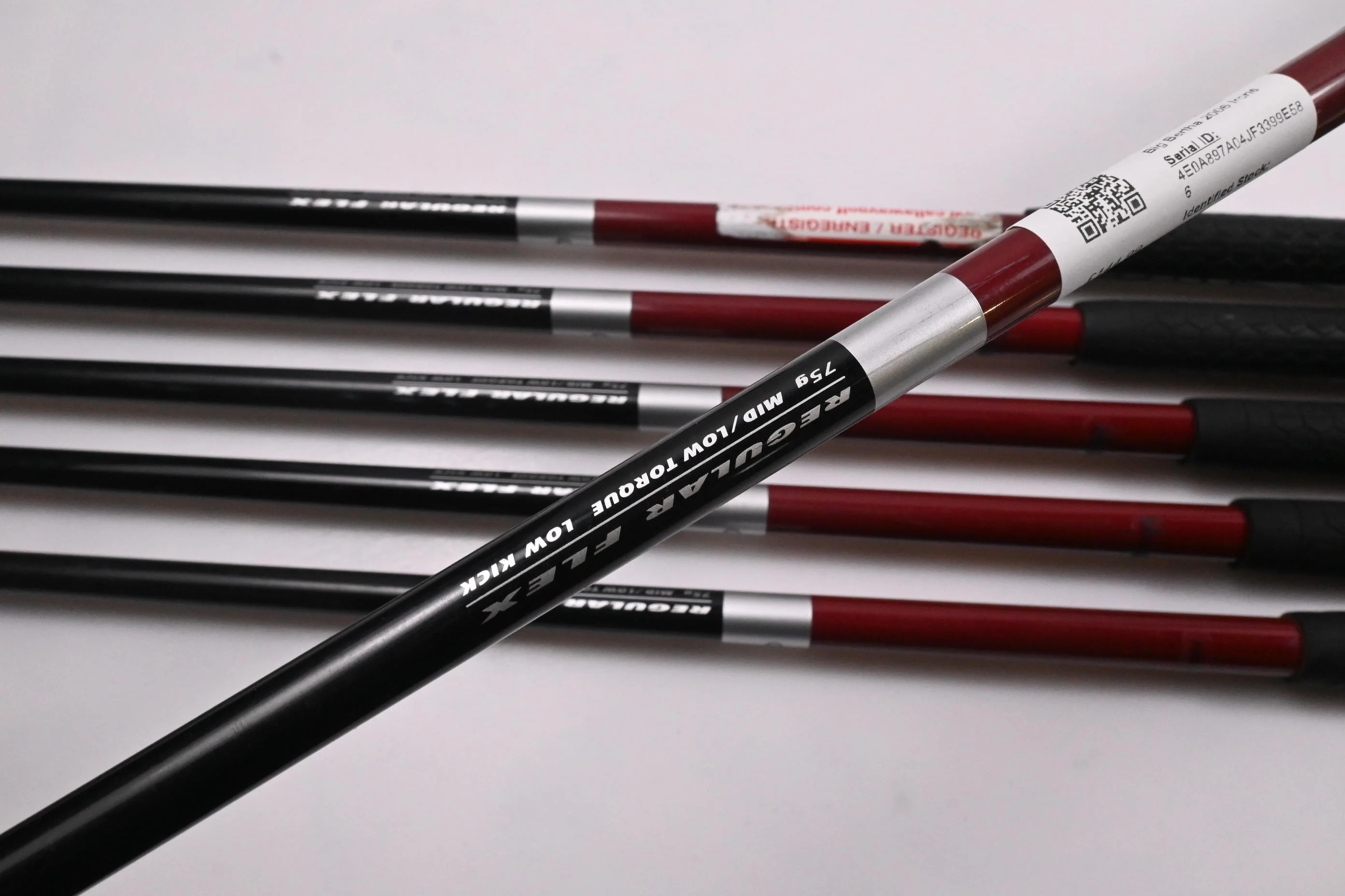 Left Hand Callaway Big Bertha 2006 Irons / 3-8i / Regular Flex Callaway 75 - Image 5