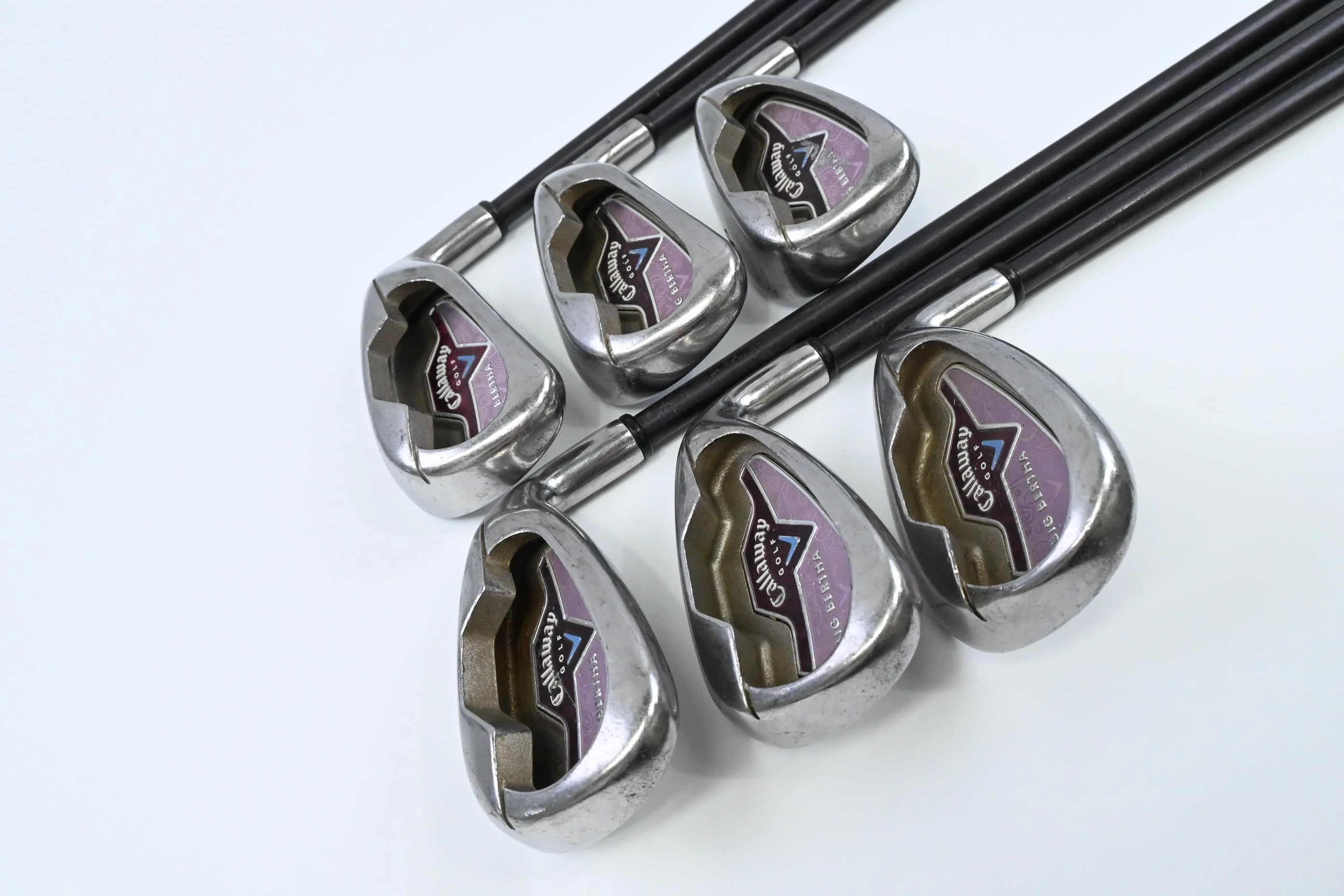 Ladies Callaway Big Bertha 2006 Irons / 6-PW+SW / Ladies Flex Callaway 45 Shafts - Image 2