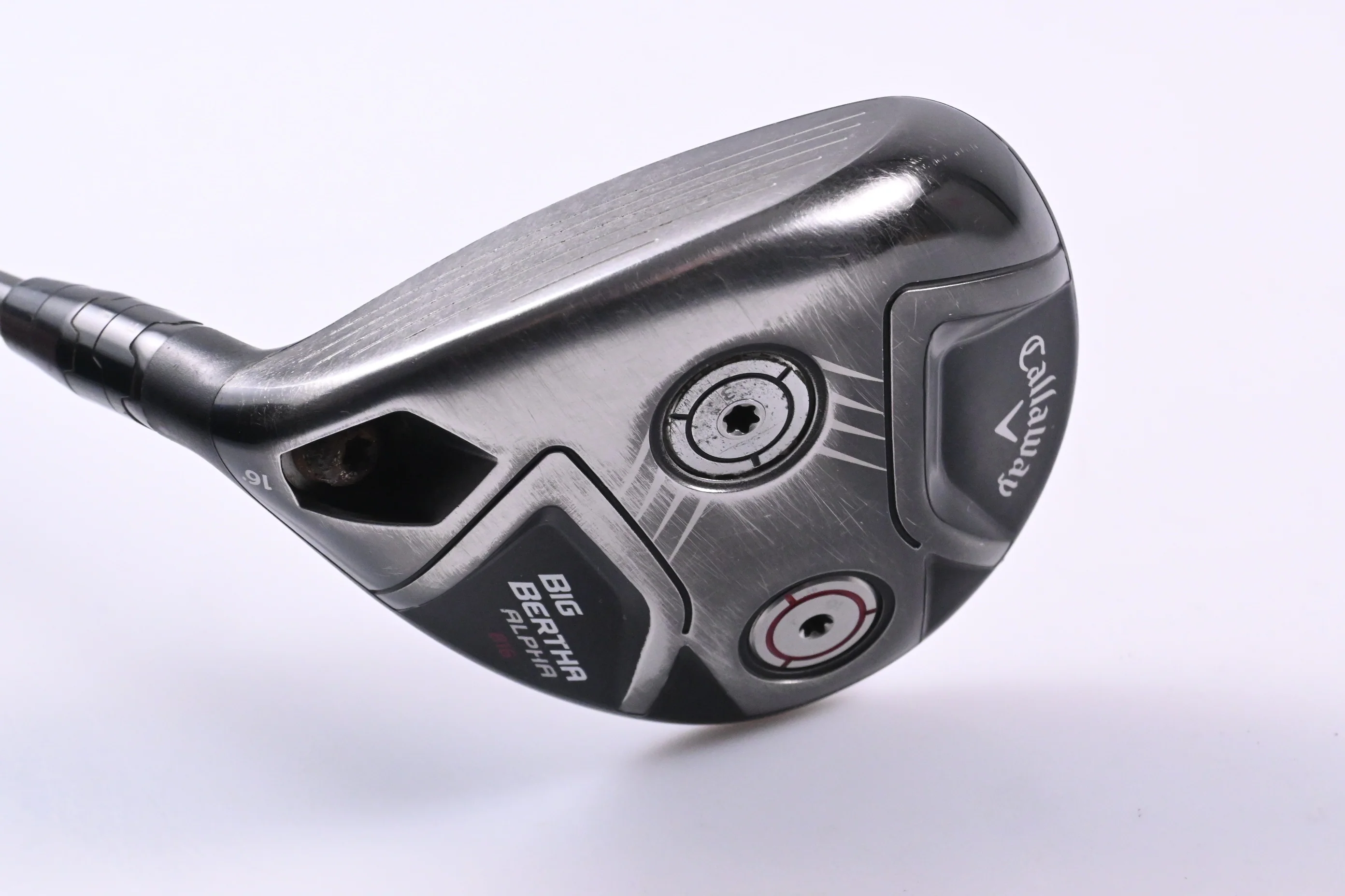 Left Hand Callaway Big Bertha Alpha 816 #3 Wood / 16 Degree / Stiff Flex Aldila - Image 2