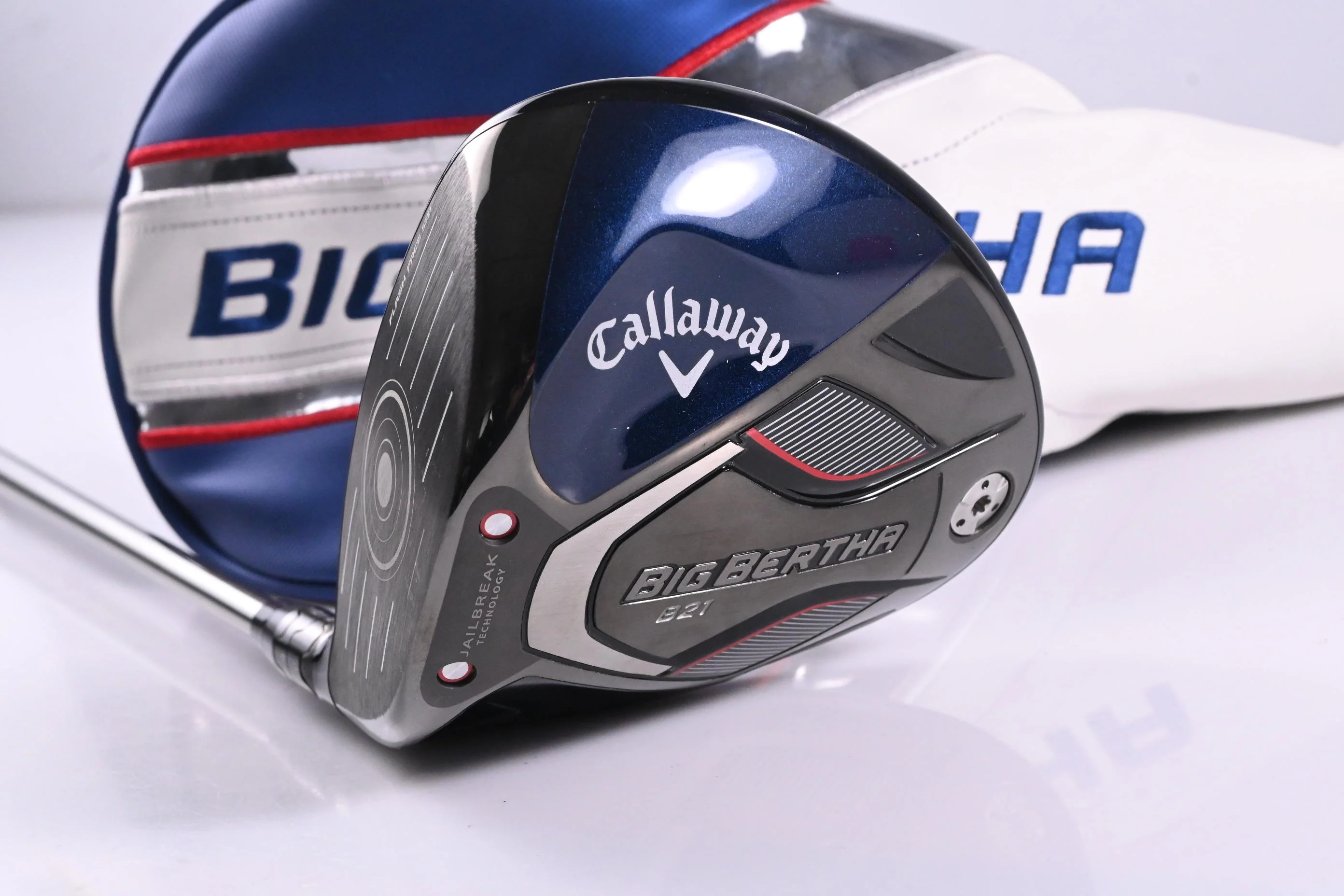 Left Hand Callaway Big Bertha B21 Driver / 9 Degree / Stiff Flex RCH 55 Shaft