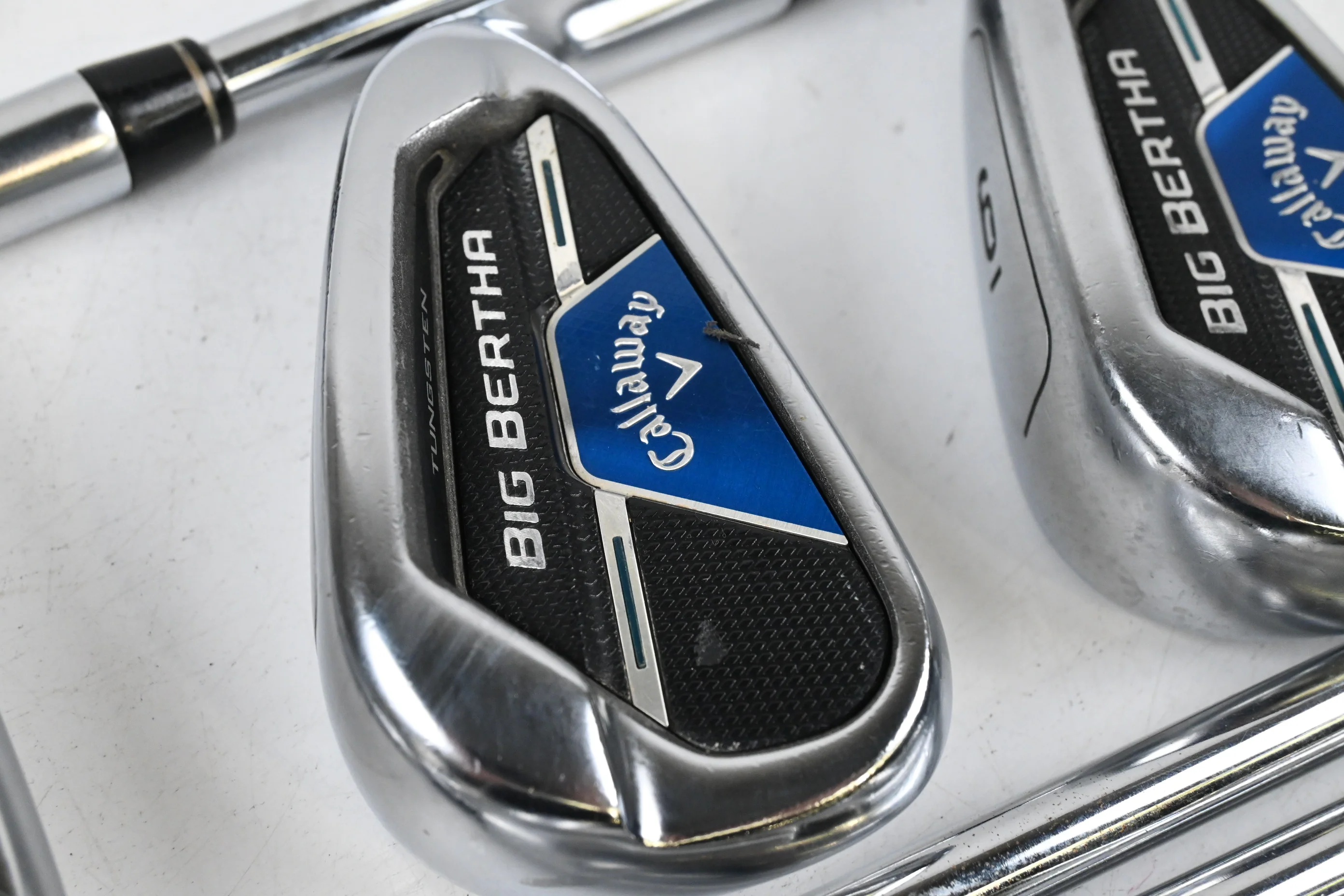 Callaway Big Bertha B21 Irons / 4-PW / Stiff Flex KBS MAX CT 80 Shafts