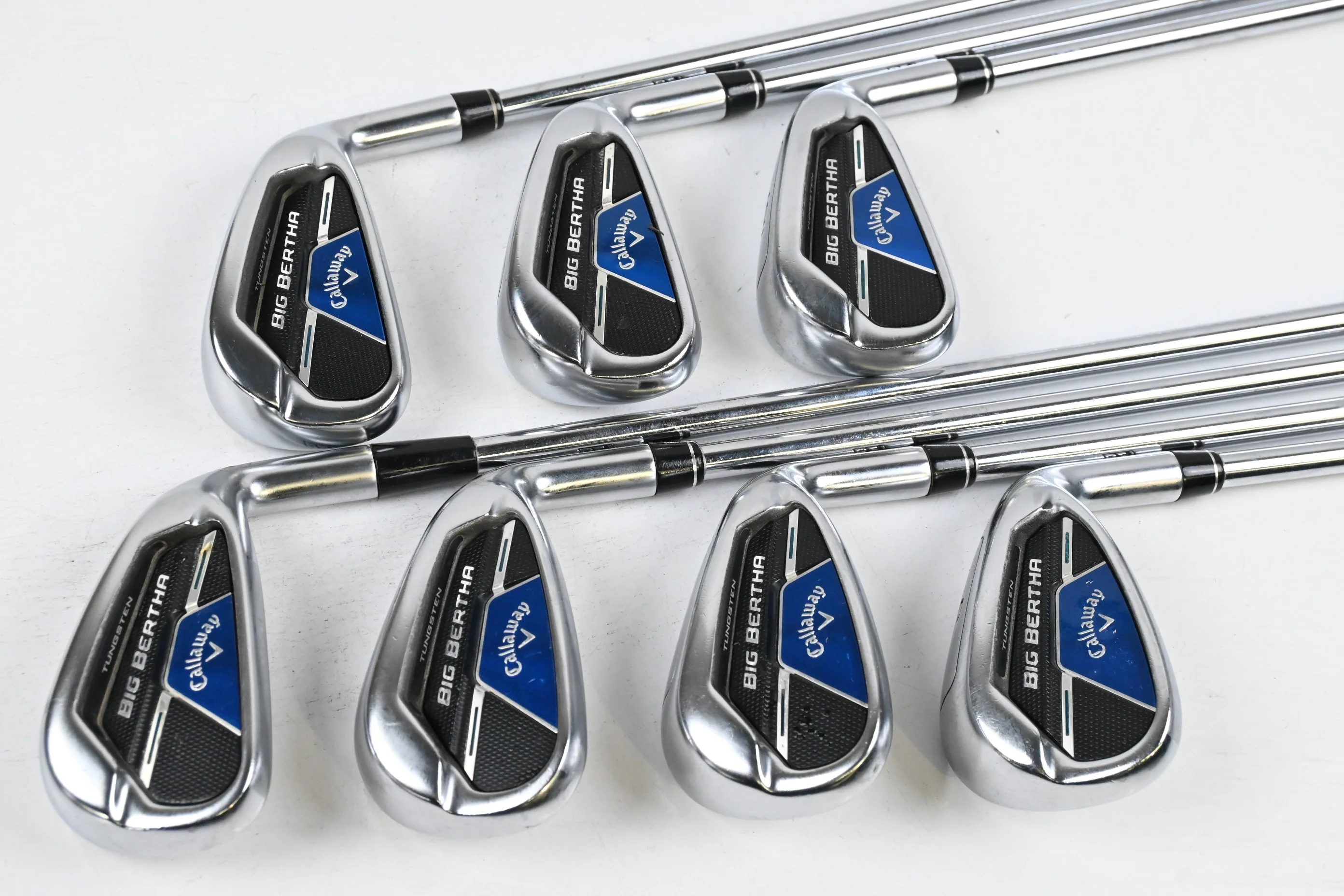 Callaway Big Bertha B21 Irons / 4-PW / Stiff Flex KBS MAX CT 80 Shafts - Image 2
