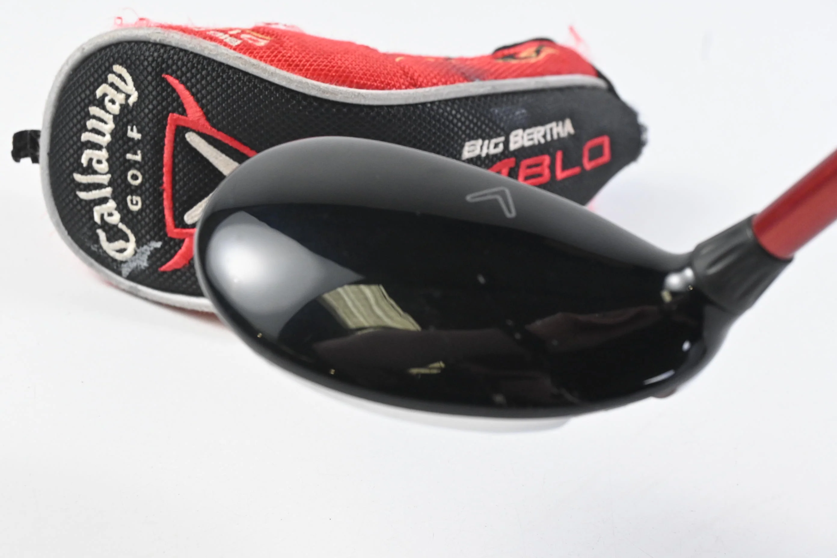 Left Hand Callaway Big Bertha Diablo #4 Hybrid / 24 Degree / Stiff Flex Callaway 60 - Image 5