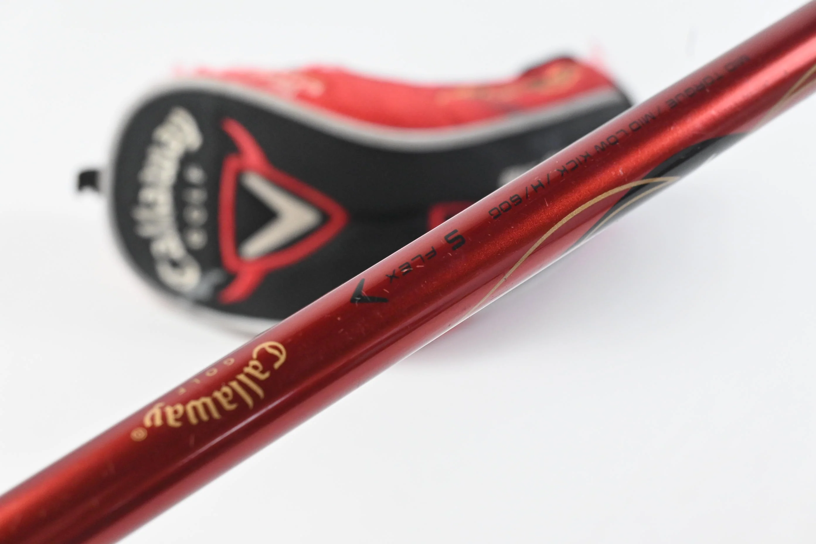Left Hand Callaway Big Bertha Diablo #4 Hybrid / 24 Degree / Stiff Flex Callaway 60 - Image 7