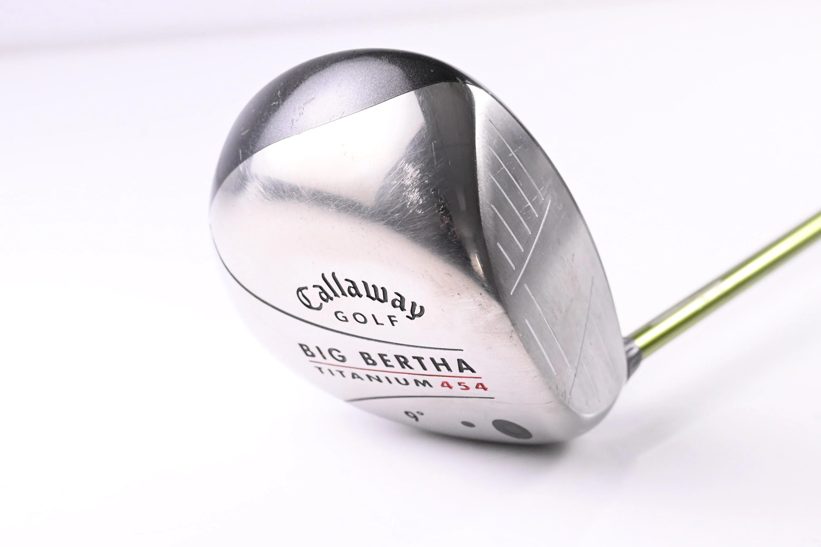 Callaway Big Bertha Ti 454 Driver / 9 Degree / Stiff Flex Aldila NV 65 Shaft