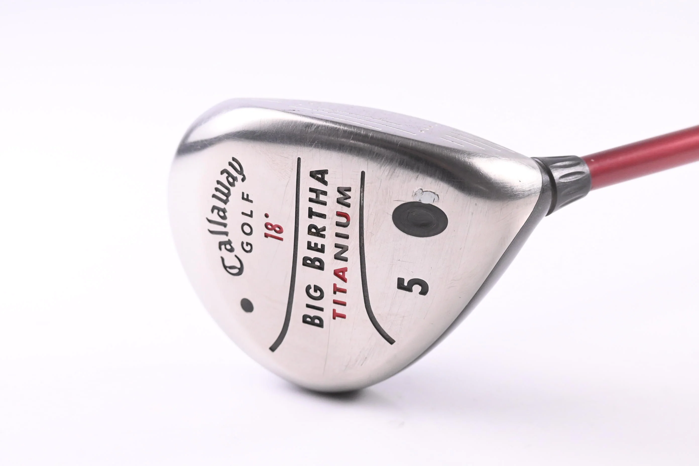 Callaway Big Bertha Titanium #5 Wood / 18 Degree / Regular Flex Callaway RCH 75 - Image 2