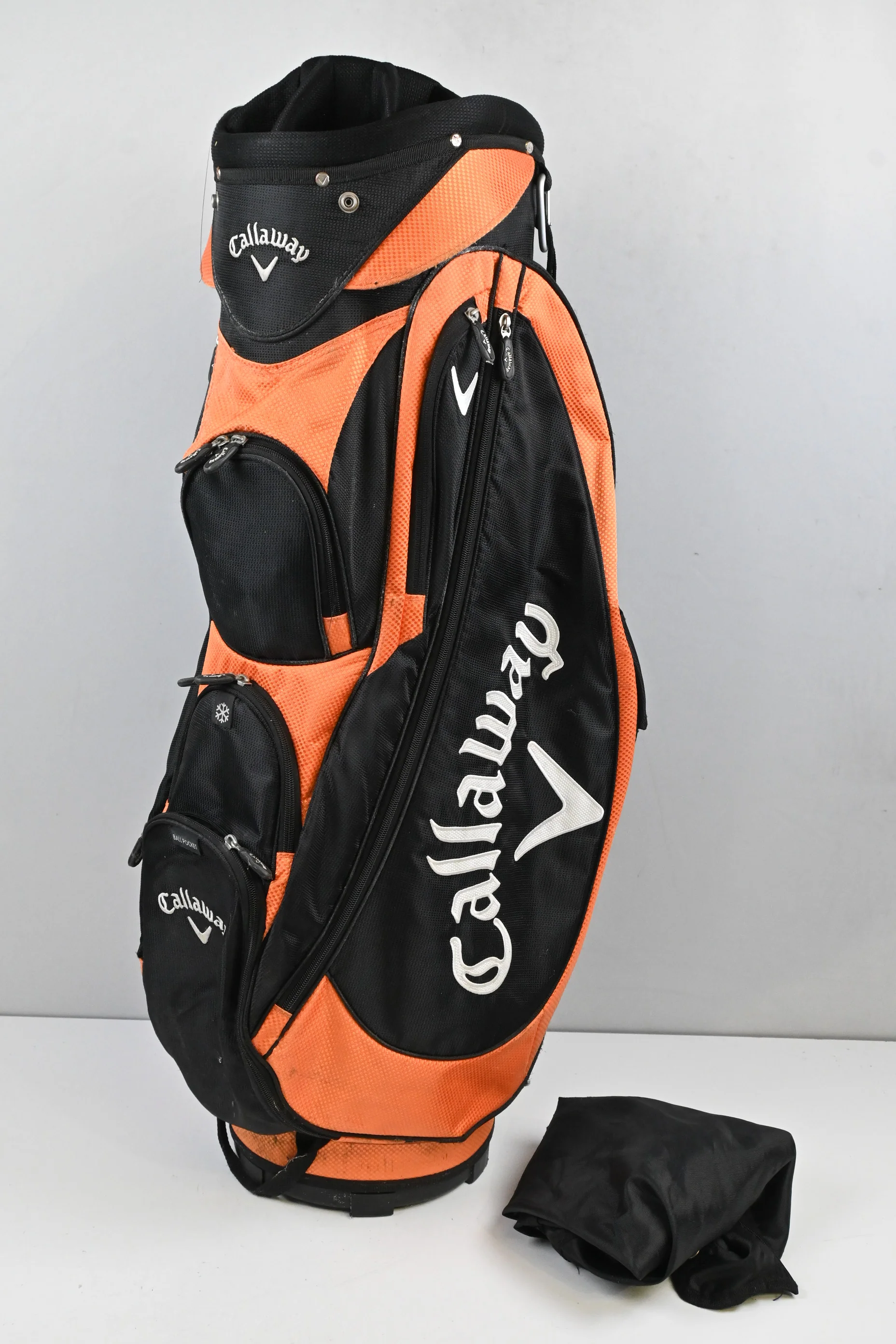 Callaway Cart Bag / 14-Way Divider / Black, Orange