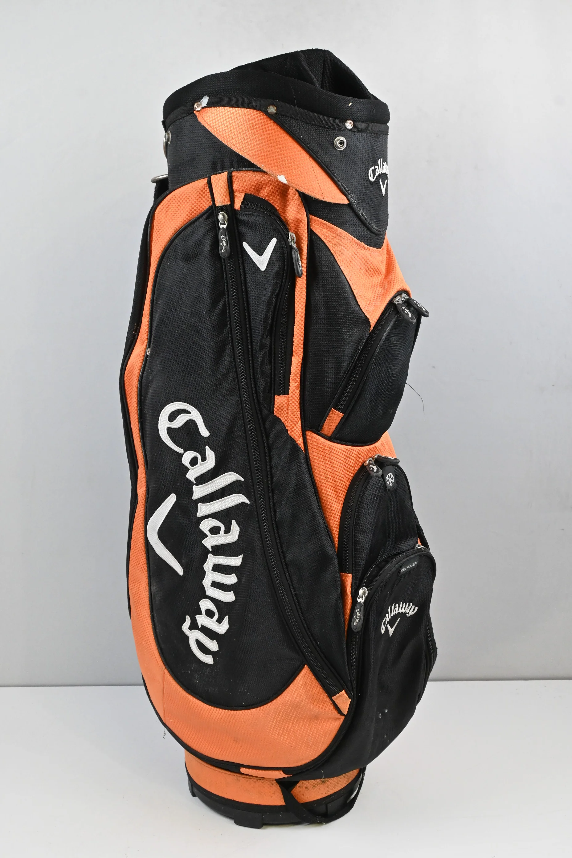 Callaway Cart Bag / 14-Way Divider / Black, Orange - Image 2