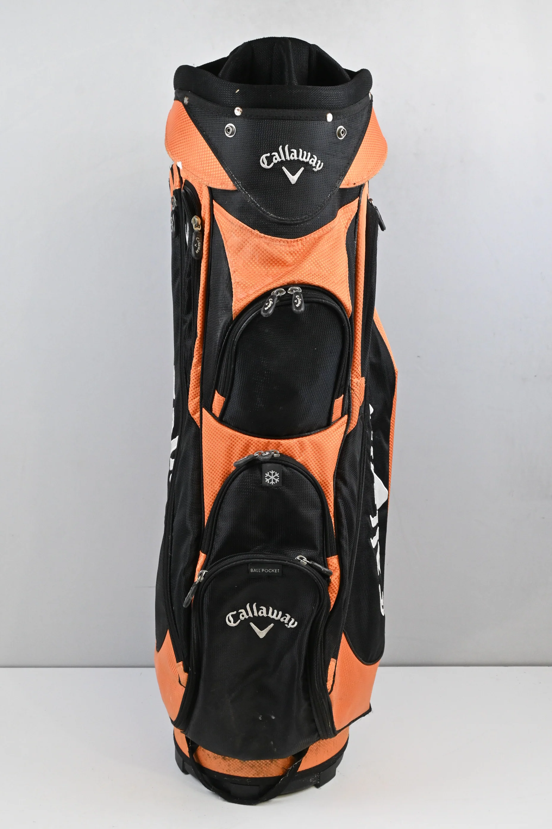 Callaway Cart Bag / 14-Way Divider / Black, Orange - Image 3