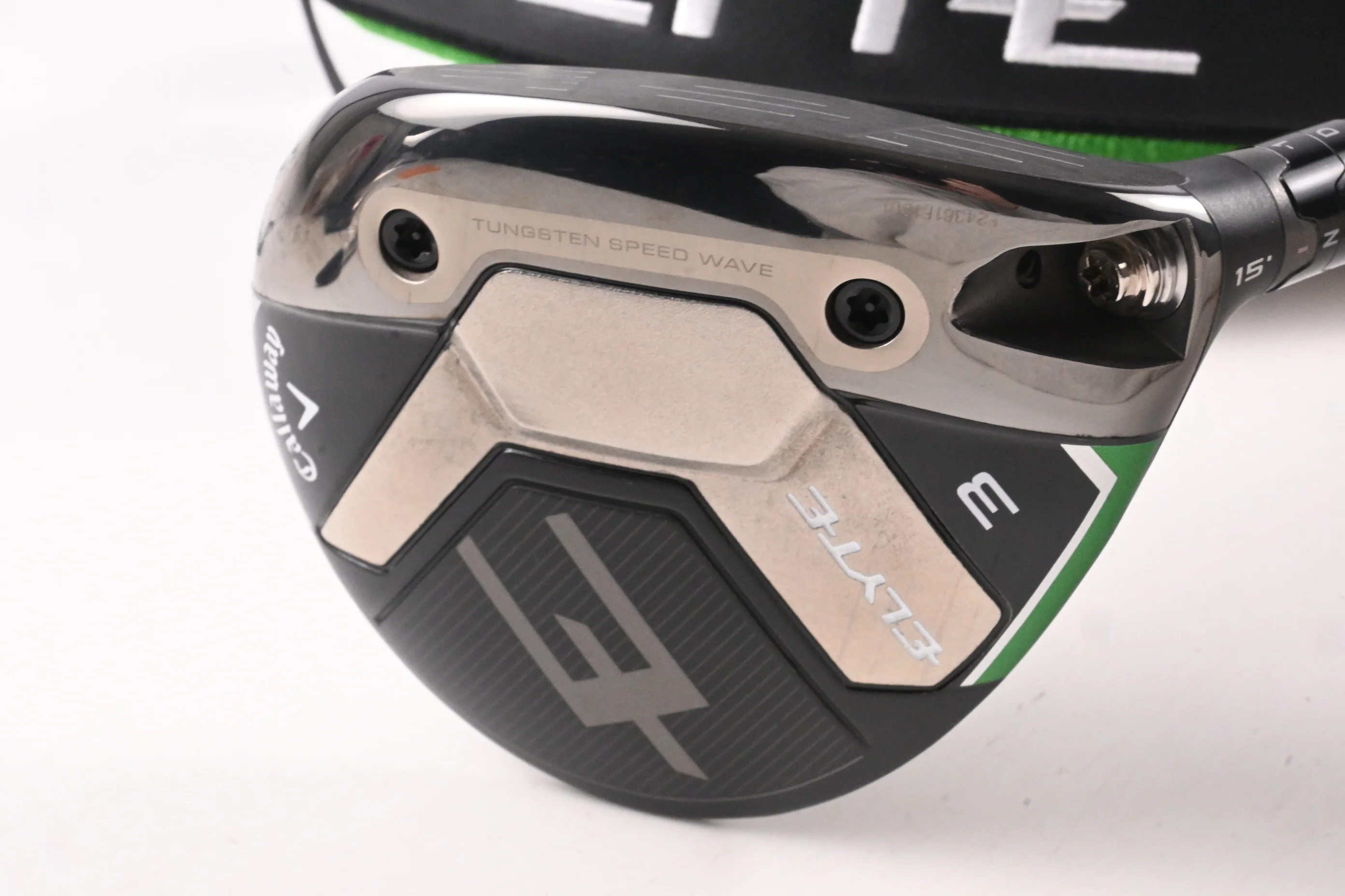 Callaway Elyte #3 Wood / 15 Degree / Stiff Flex Kai'li White 70 Shaft - Image 2