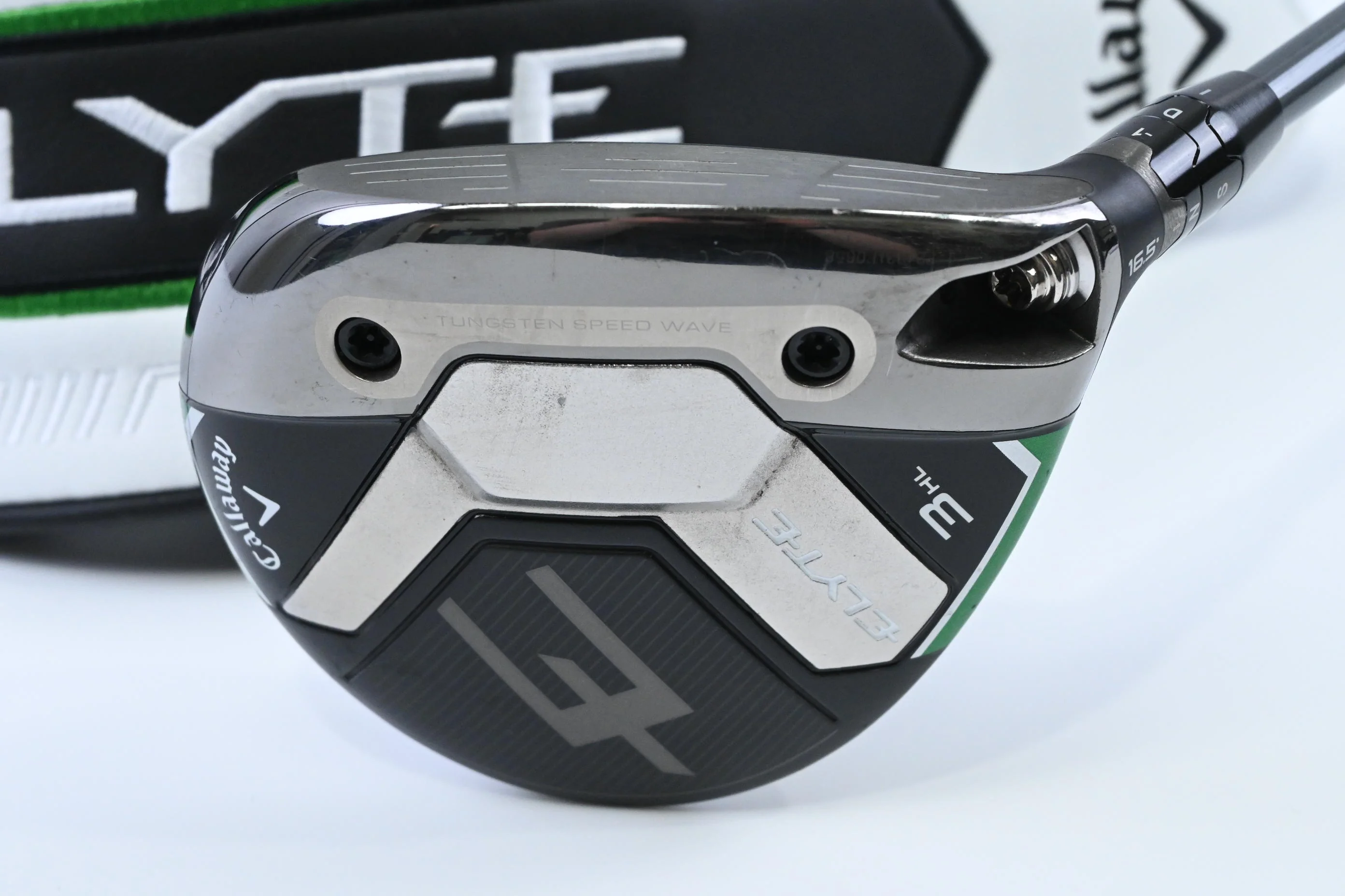 Callaway Elyte #3 Wood / 16.5 Degree / X-Flex Denali Charcoal 70 Shaft - Image 2