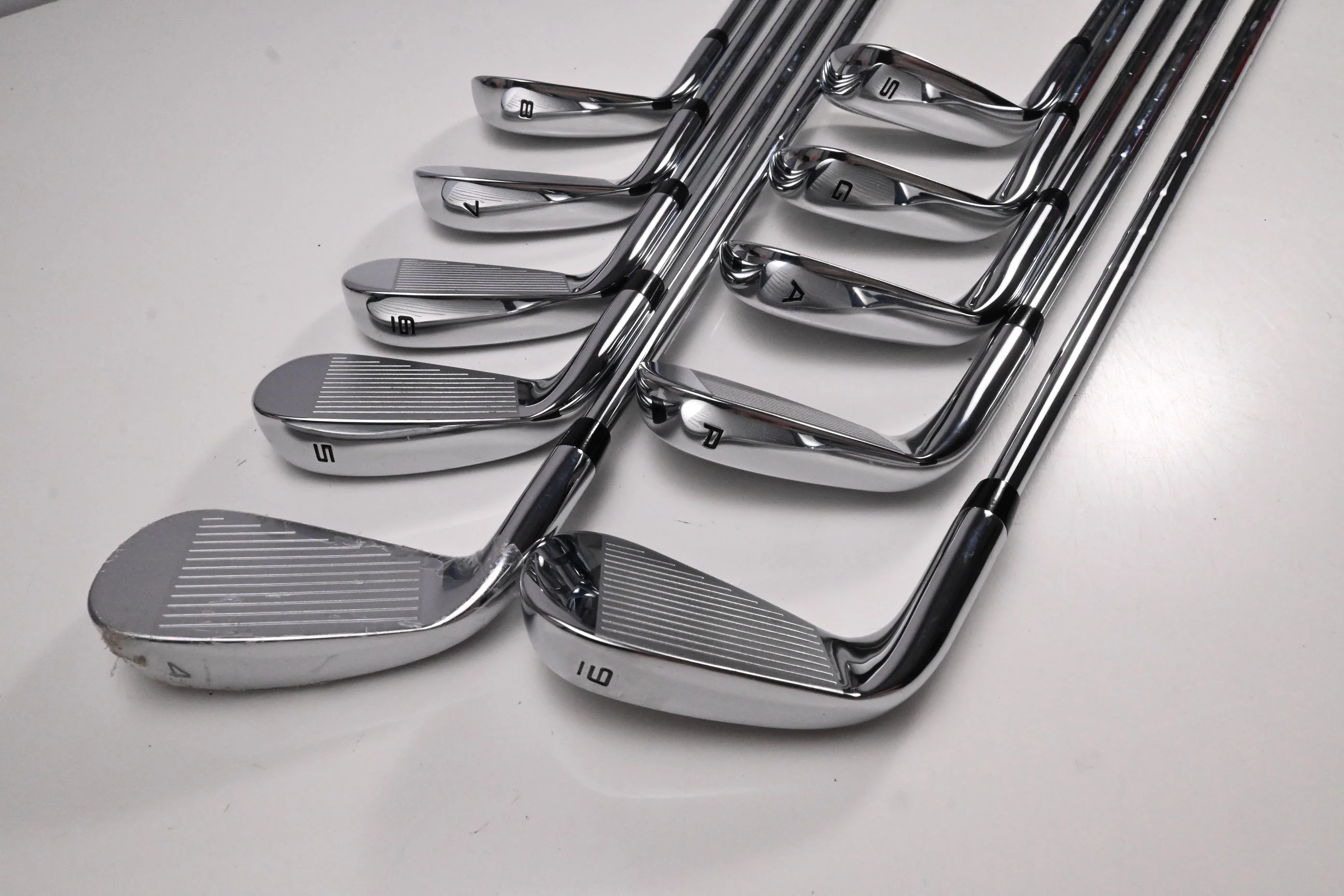Callaway Elyte HL Irons / 4-PW+AW+GW+SW / Stiff Flex KBS Tour Lite Shafts - Image 4