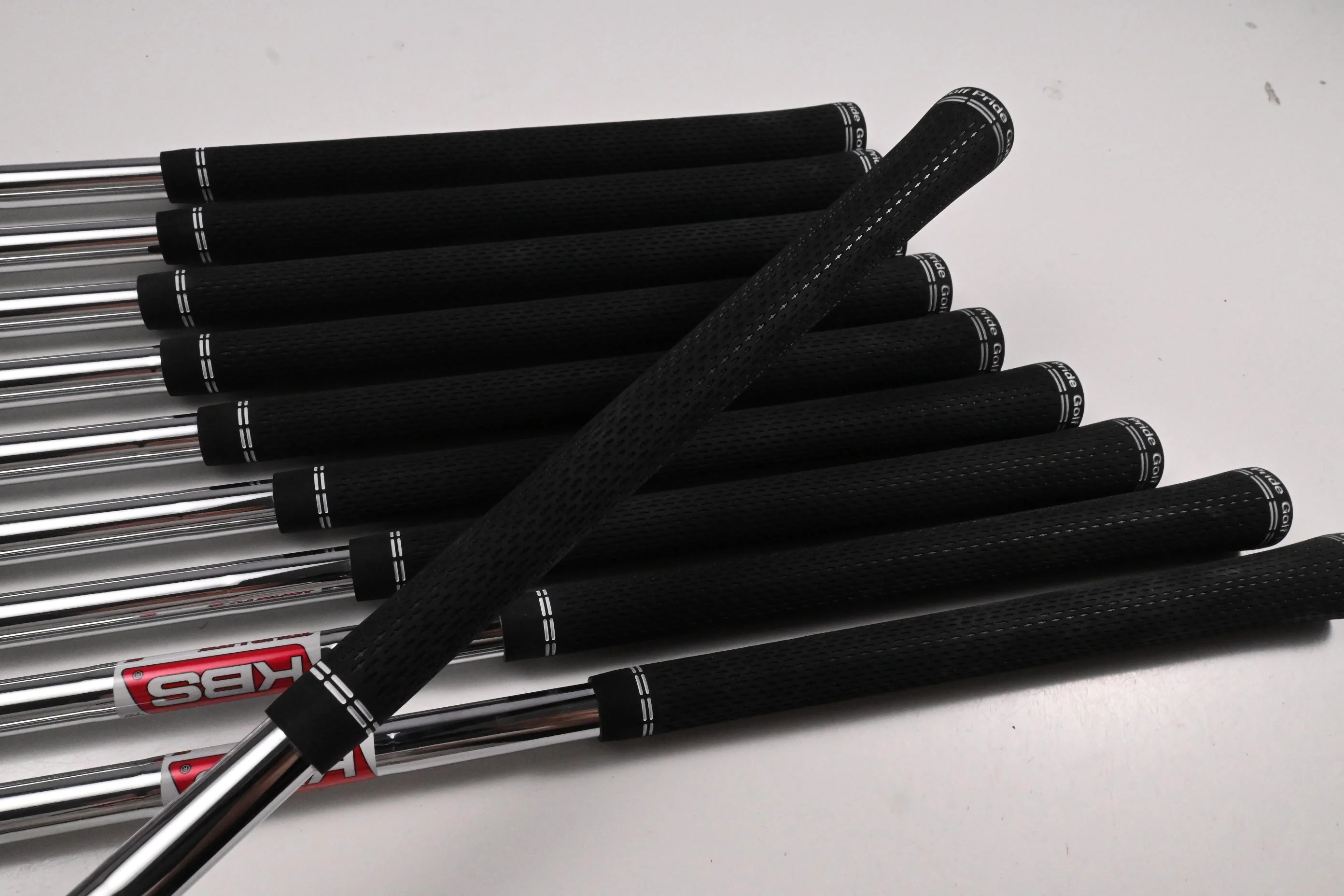 Callaway Elyte HL Irons / 4-PW+AW+GW+SW / Stiff Flex KBS Tour Lite Shafts - Image 7