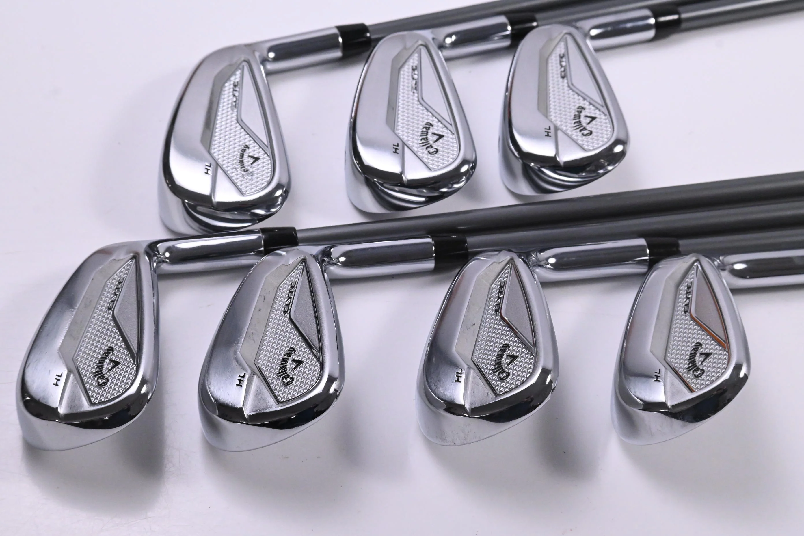 Callaway Elyte HL Irons / 5-PW+AW / Senior Flex Project X Denali Charcoal 55 - Image 2