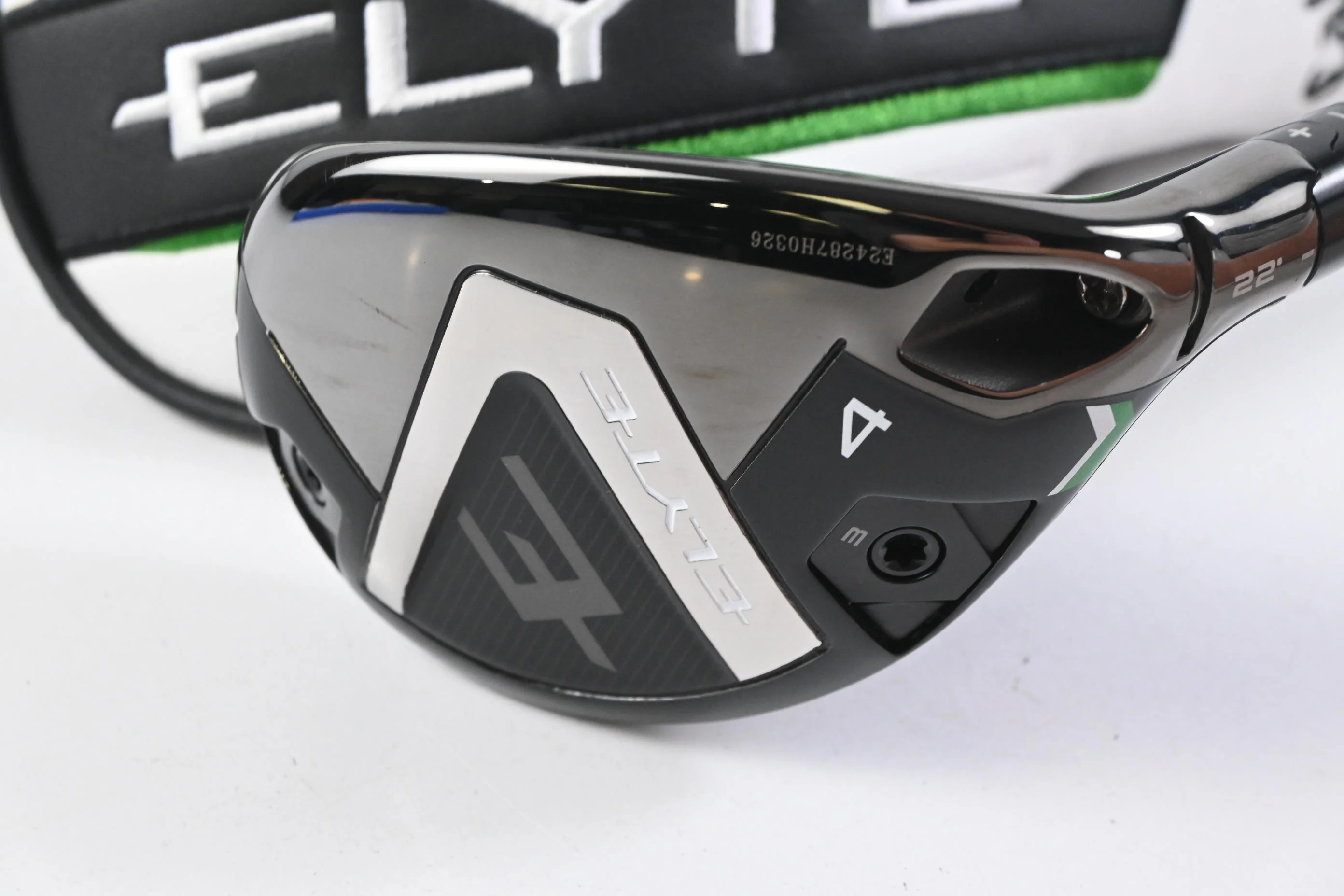 Callaway Elyte #4 Hybrid / 22 Degree / Regular Flex Denali Blue 60 Shaft - Image 2