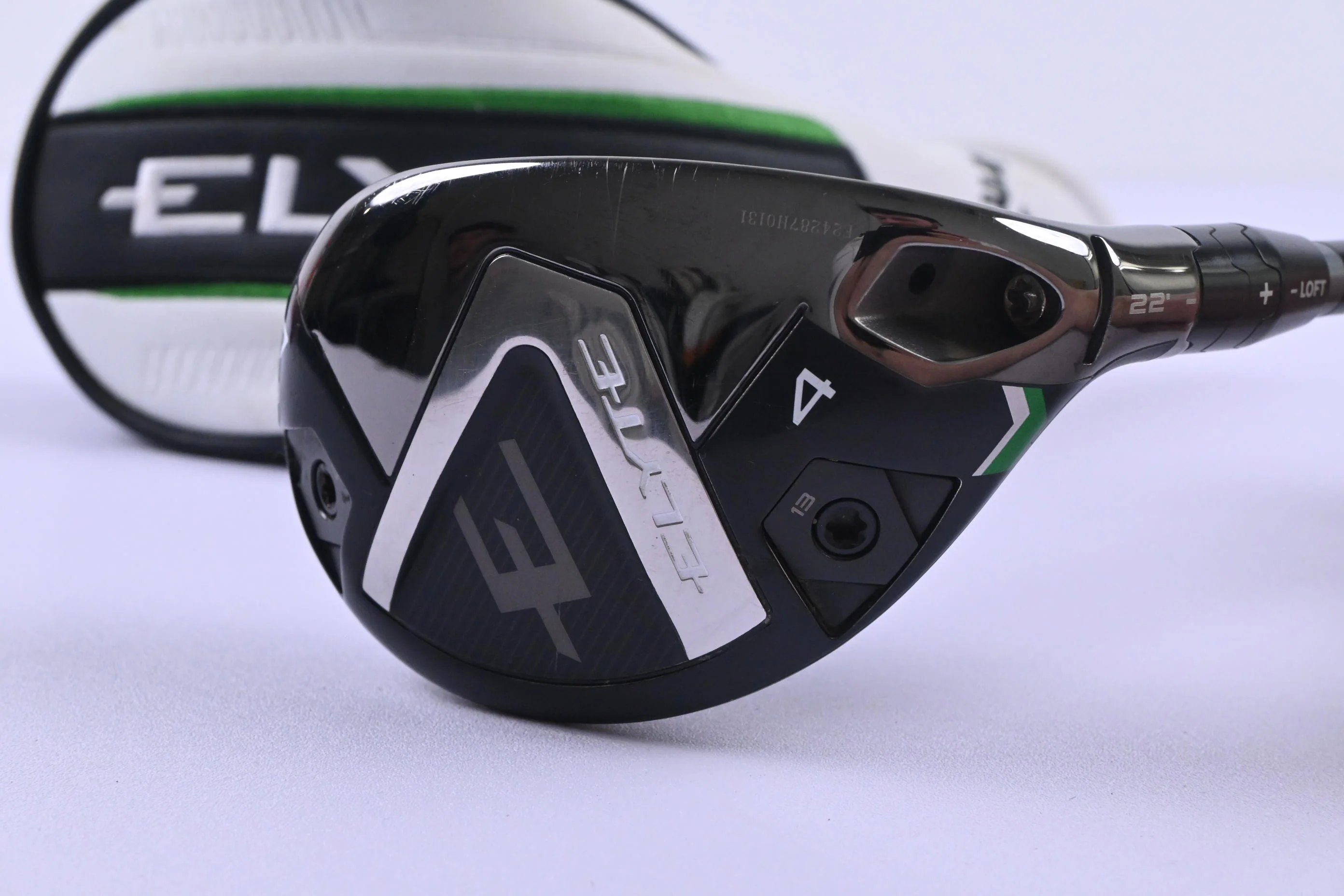 Callaway Elyte #4 Hybrid / 22 Degree / Regular Flex Denali Charcoal 60 HY Shaft - Image 2