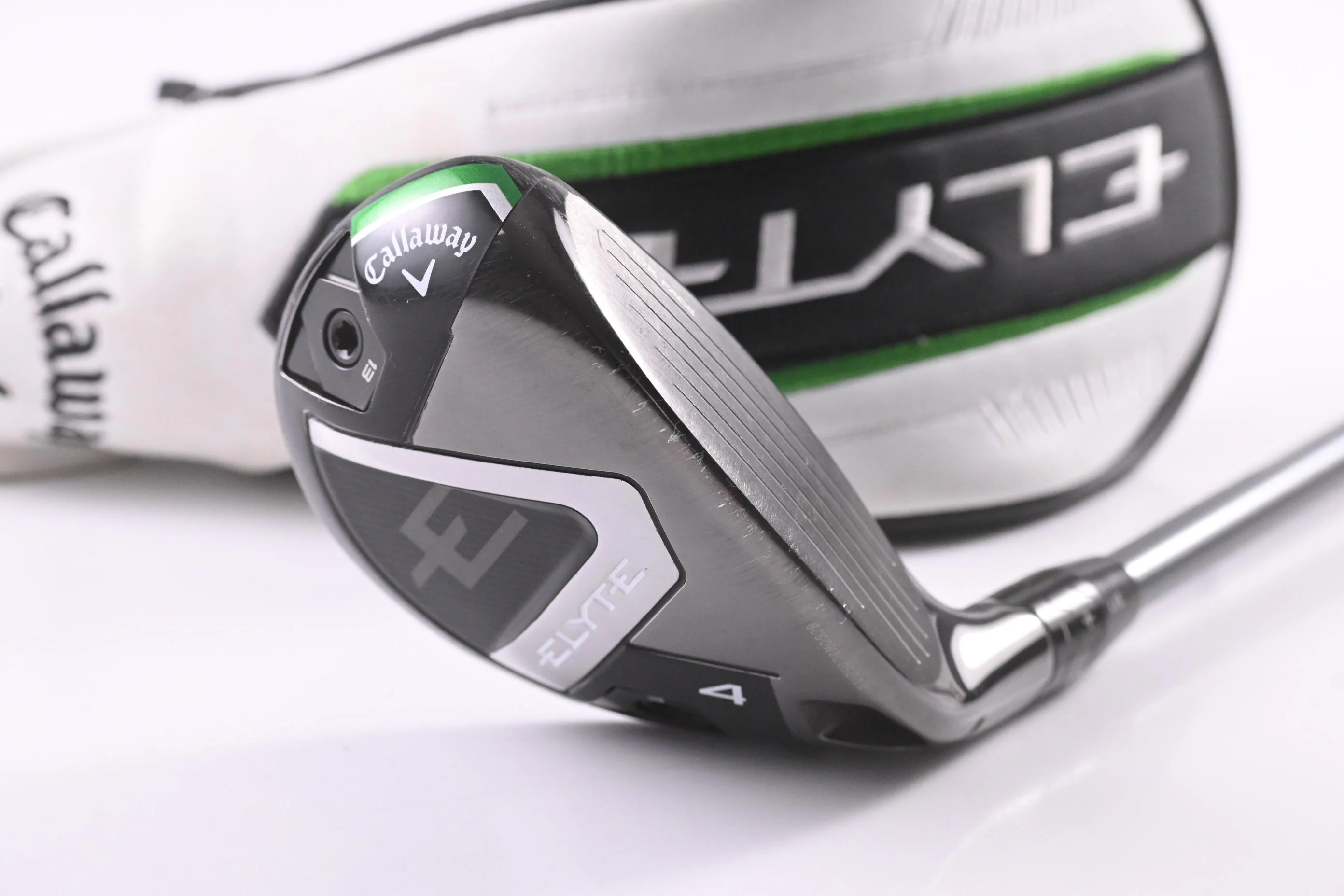 Callaway Elyte #4 Hybrid / 22 Degree / Stiff Flex Denali Charcoal 70 Shaft