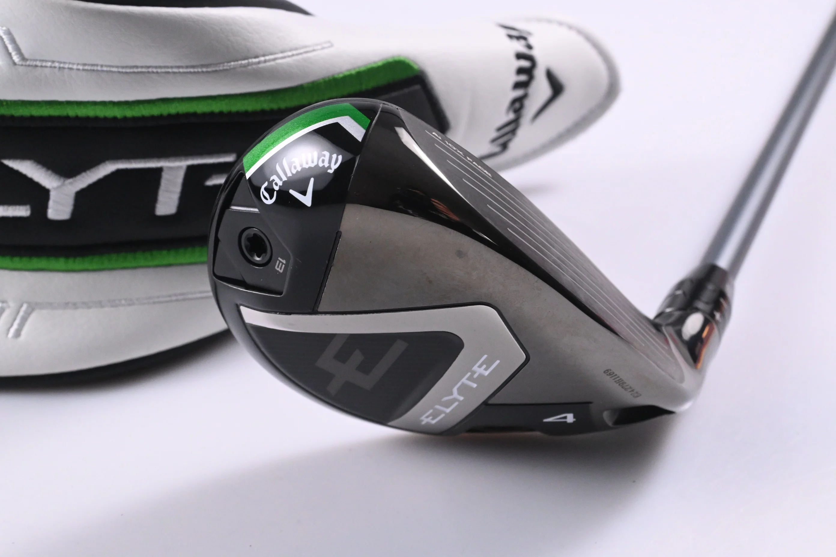 Callaway Elyte #4 Hybrid / 22 Degree / Regular Flex Denali Frost Silver 60 Shaft