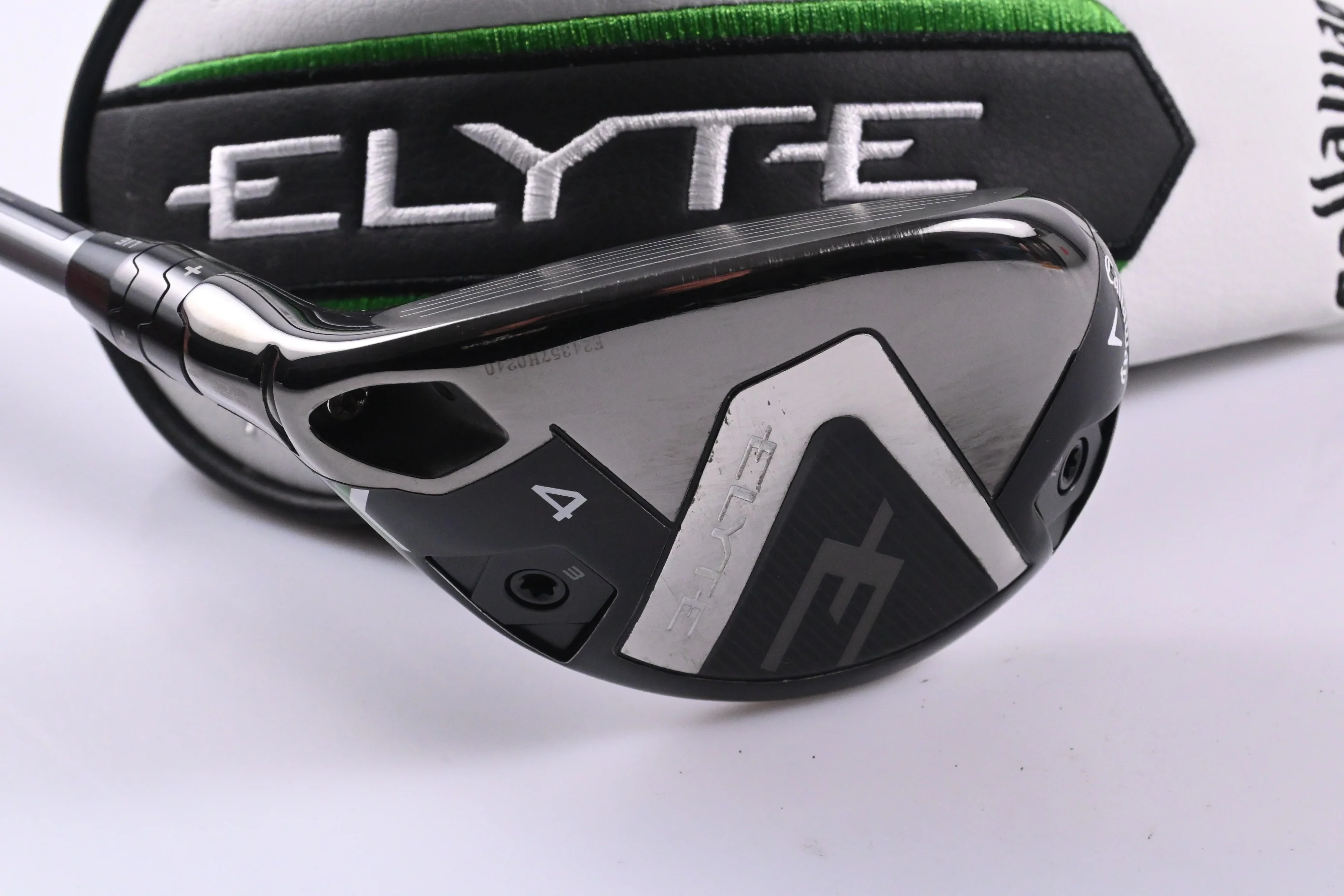 Left Hand Callaway Elyte #4 Hybrid / 22 Degree / Regular Flex Denali Charcoal 60 - Image 2