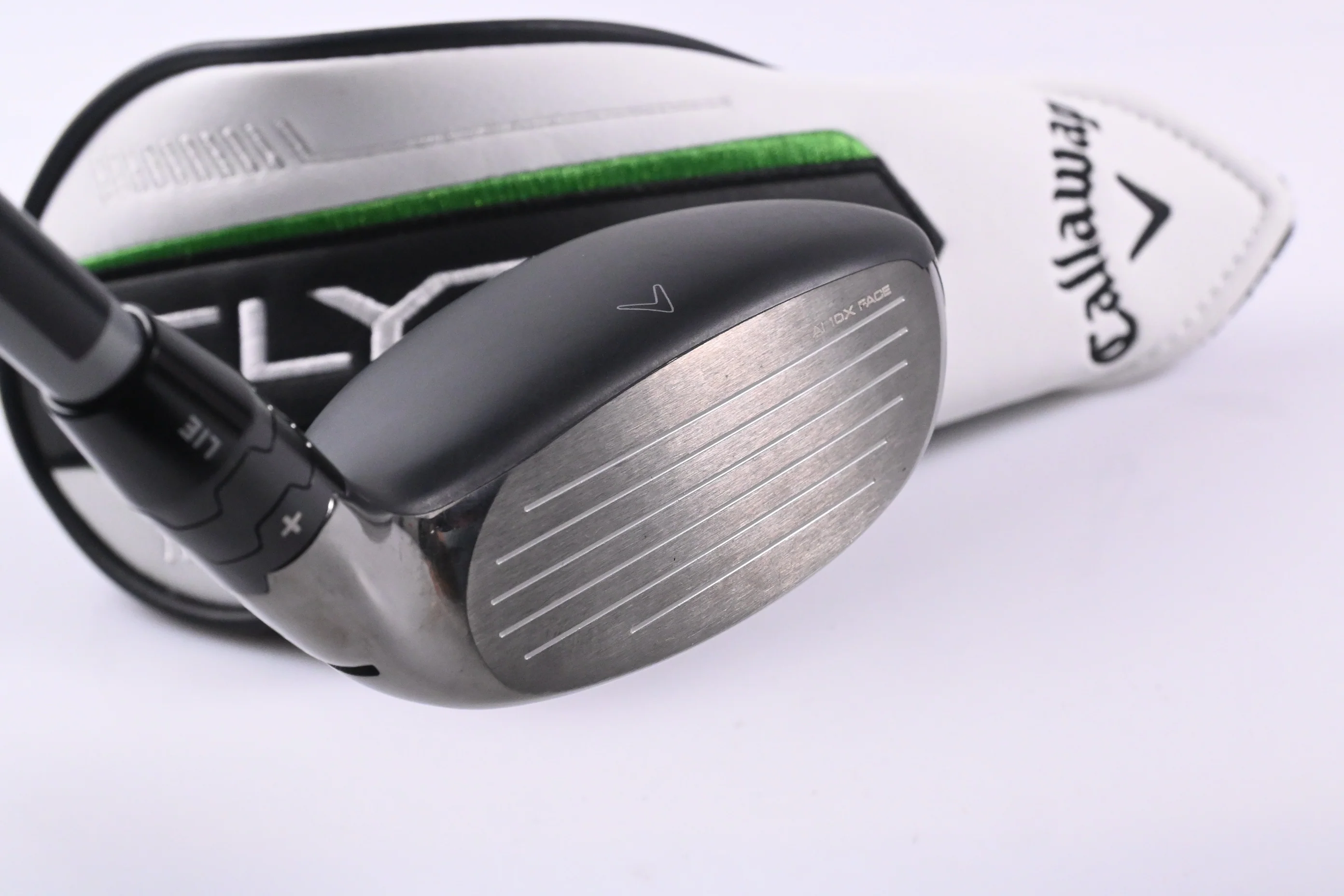 Left Hand Callaway Elyte #4 Hybrid / 22 Degree / Regular Flex Denali Charcoal 60 - Image 4