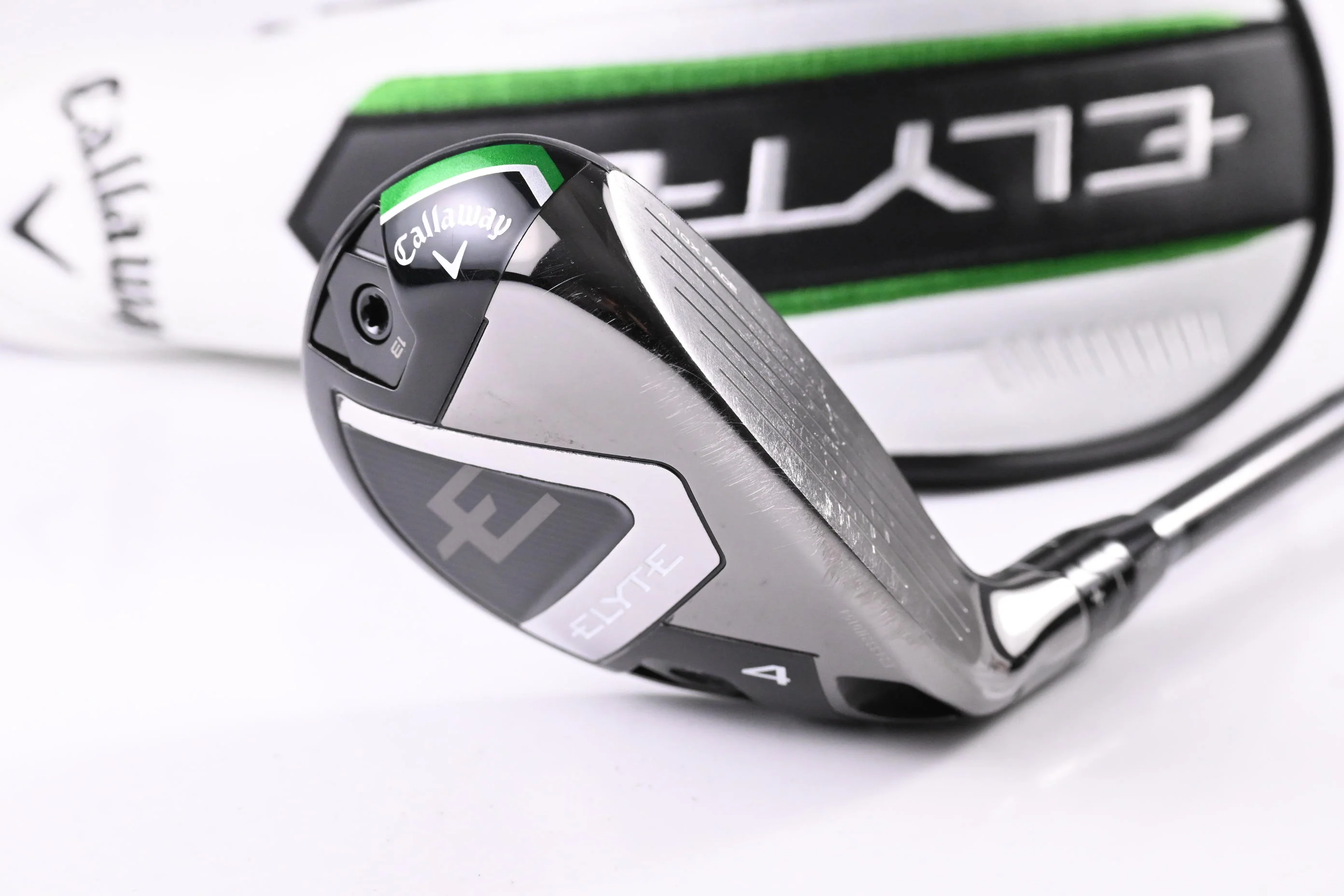 Callaway Elyte #4 Hybrid / 22 Degree / Stiff Flex Denali Charcoal 70 Shaft