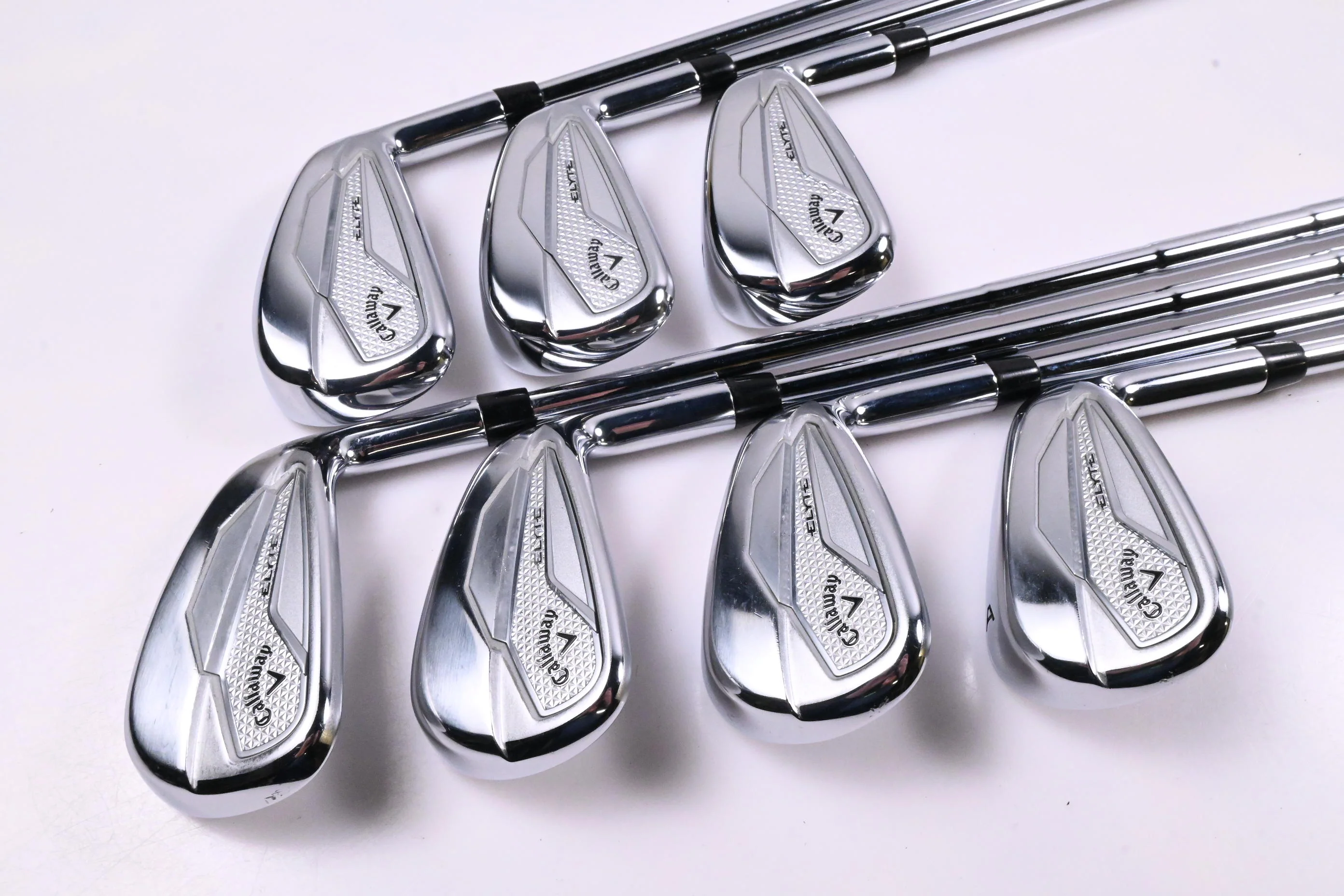 Callaway Elyte Irons / 5-PW+GW / Stiff Flex Dynamic Gold Mid 100 S300 Shafts - Image 2