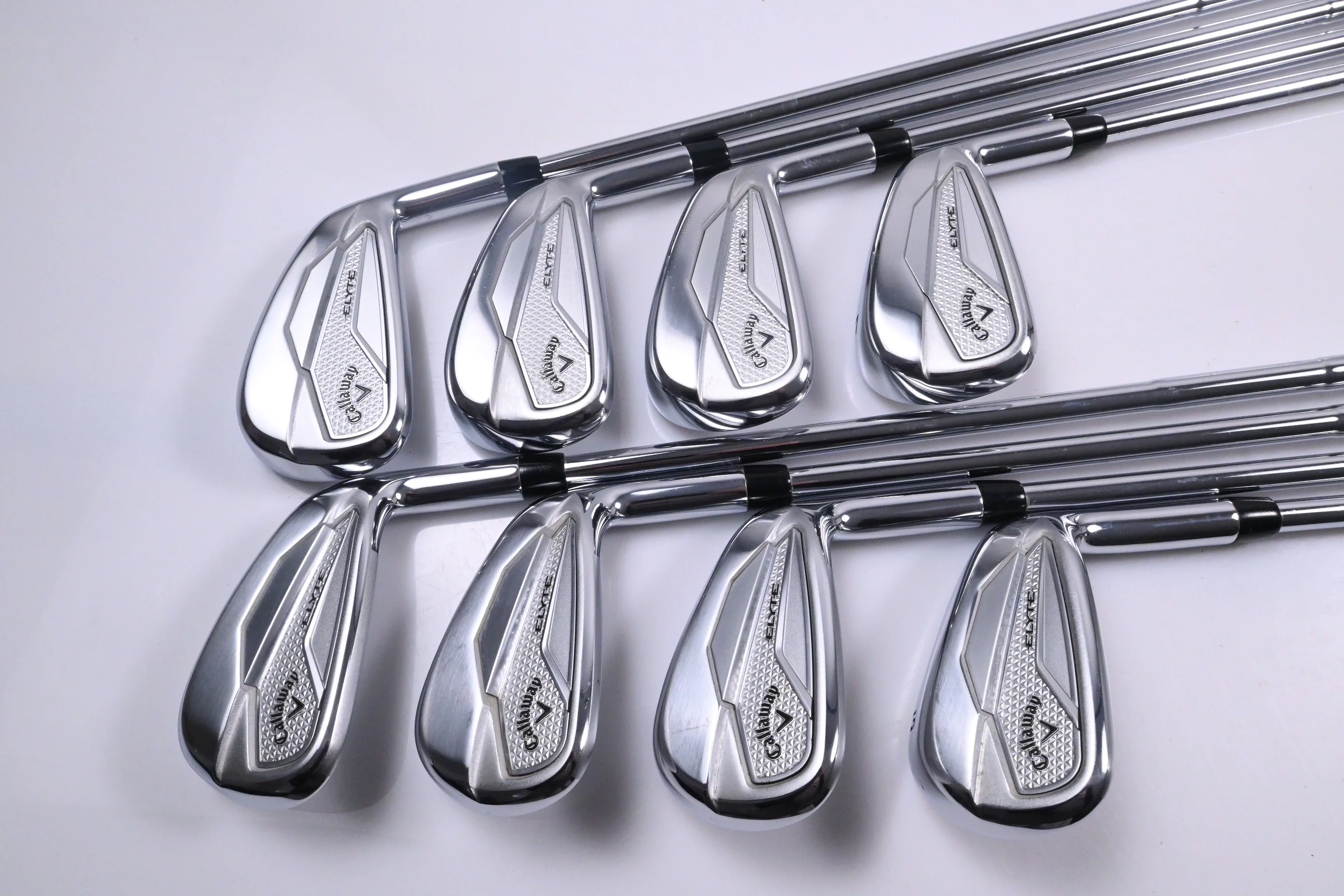 Callaway Elyte Irons / 4-PW+GW / Regular Flex Dynamic Gold Mid 115 R300 Shafts - Image 2