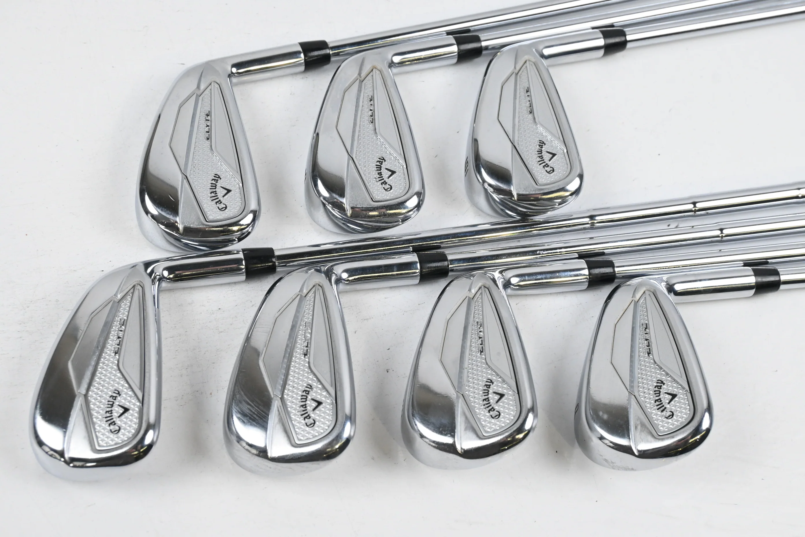 Callaway Elyte Irons / 4-PW / Stiff Flex Dynamic Gold Mid S300 100 Shafts - Image 2