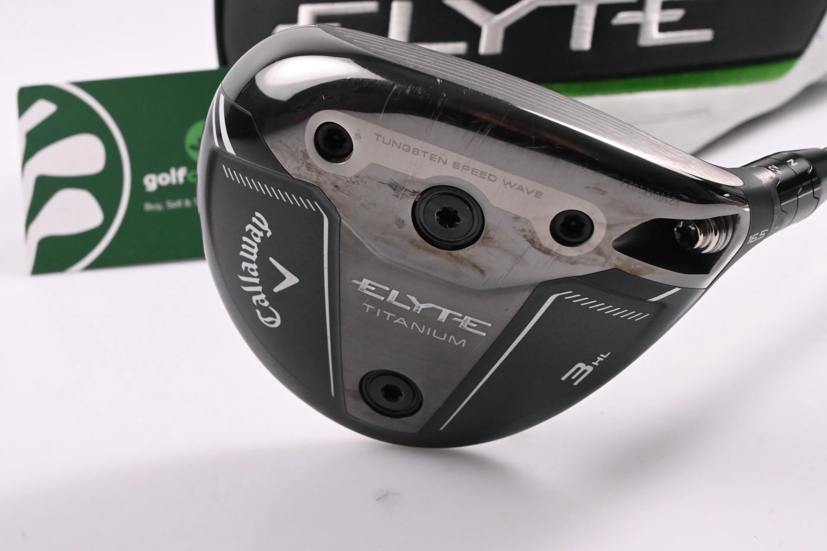 Callaway Elyte Ti #3HL Wood / 16.5 Degree / Regular Flex Denali Charcoal 60 - Image 2