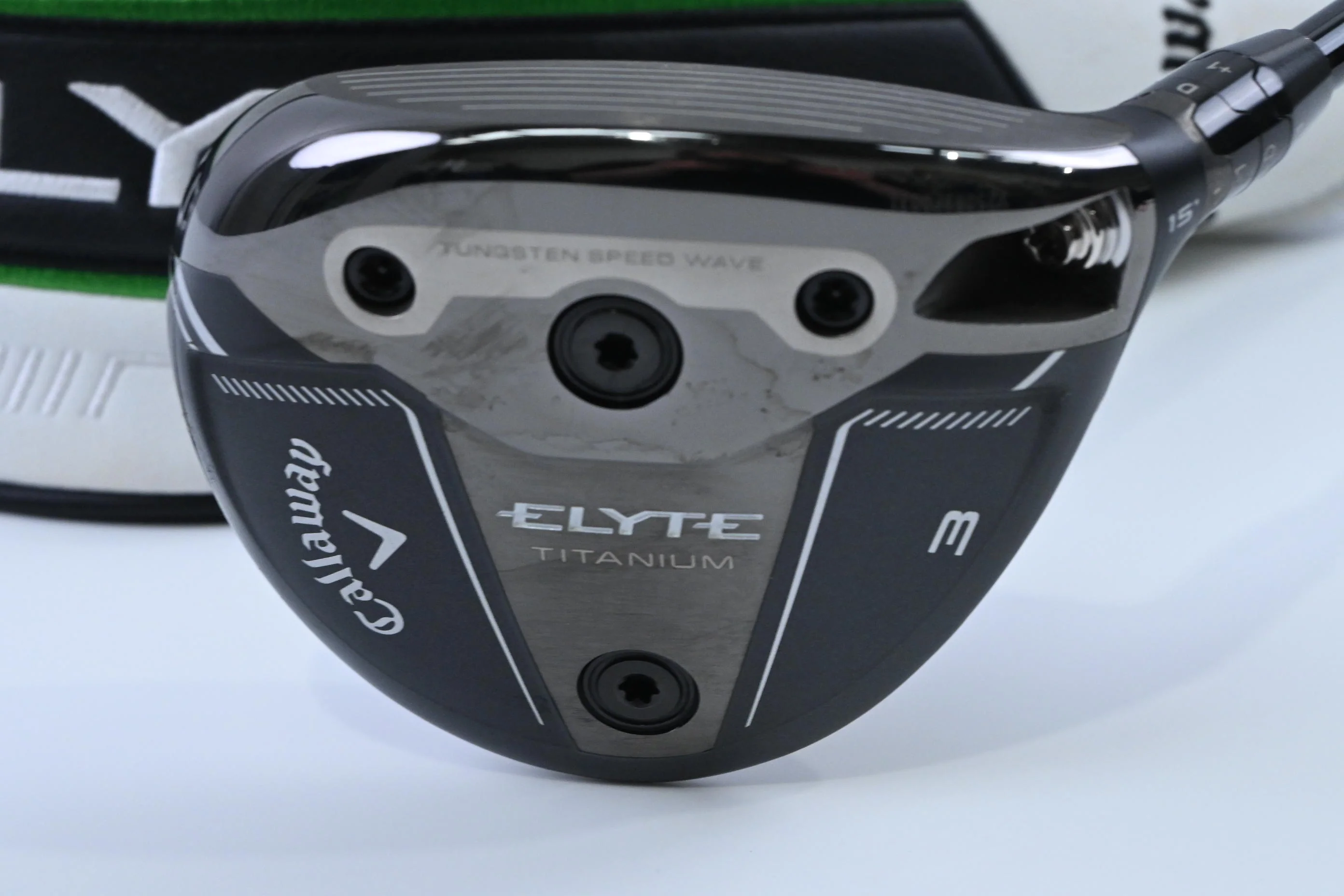 Callaway Elyte Ti #3 Wood / 15 Degree / Stiff Flex Tensei 1K Pro White 70 Shaft - Image 2