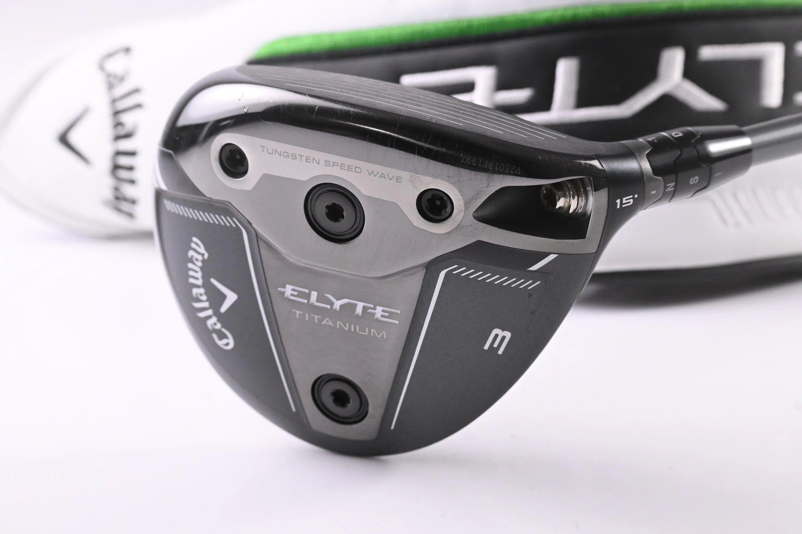 Callaway Elyte Ti #3 Wood / 15 Degree / Stiff Flex Denali Charcoal 60 Shaft - Image 2