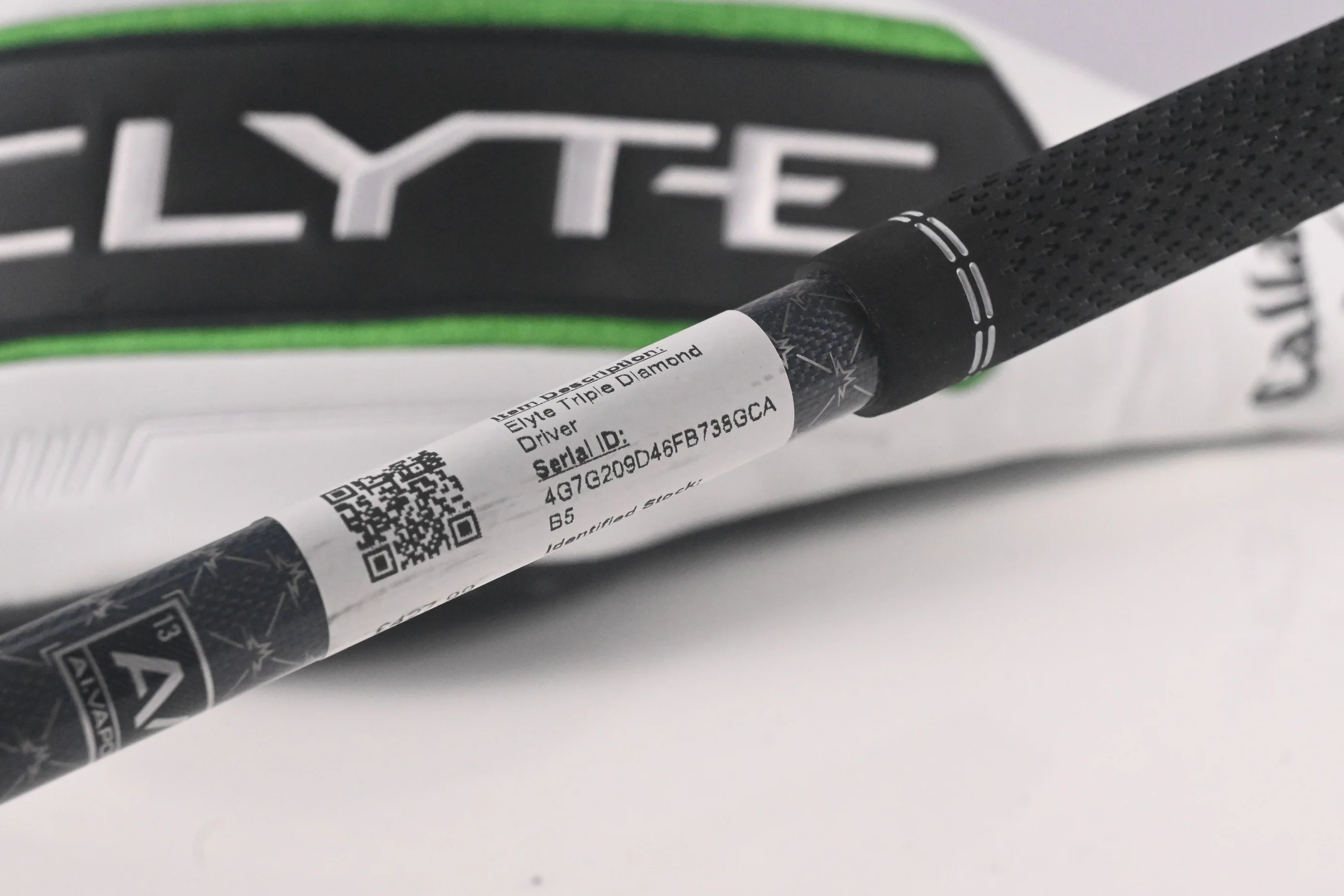 Callaway Elyte Triple Diamond Driver / 9 Degree / Stiff Flex Tensei AV White 65 - Image 7