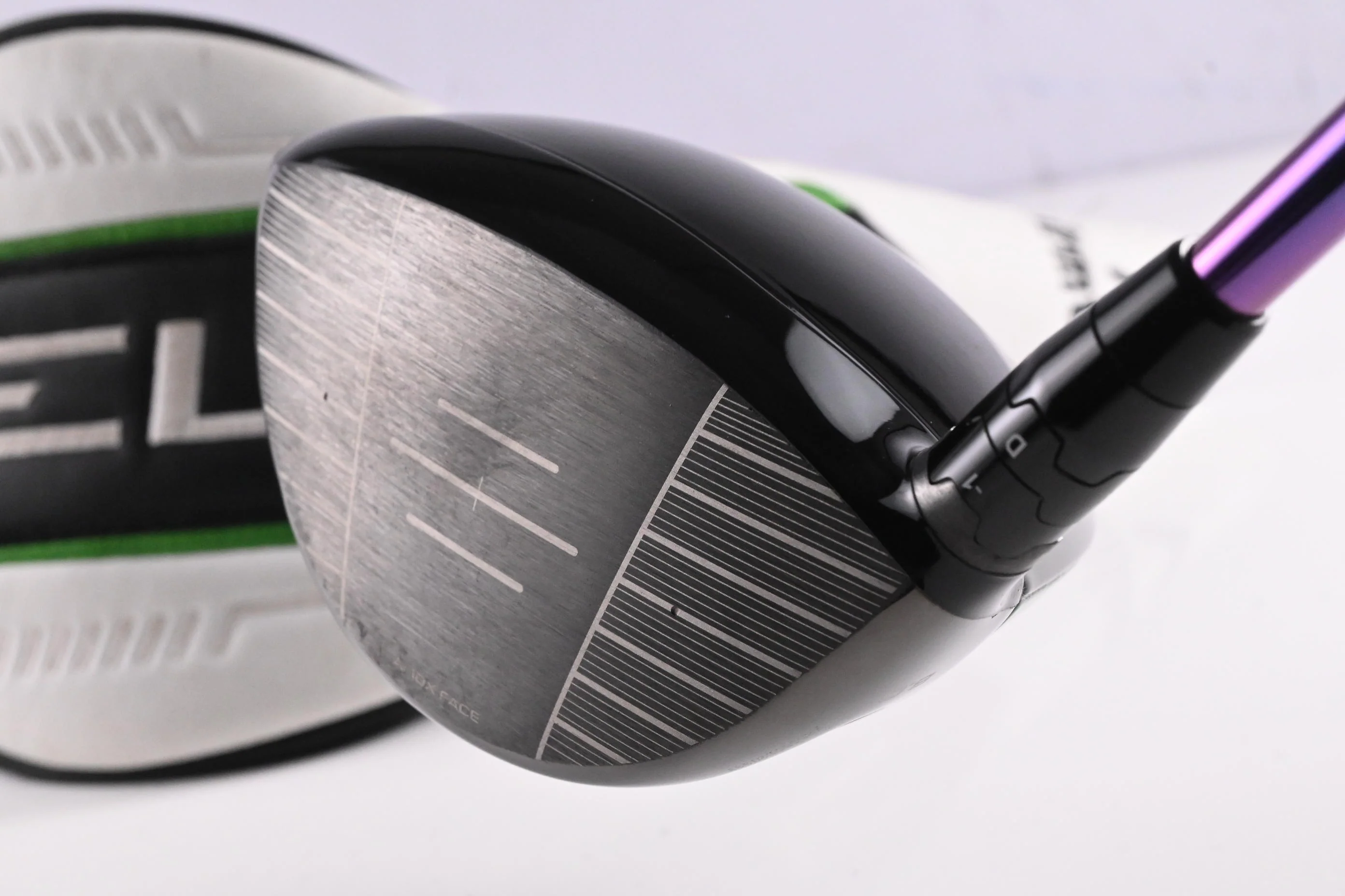 Callaway Elyte Triple Diamond Driver / 8 Degree / Stiff Flex HZRDUS Smoke Green - Image 4