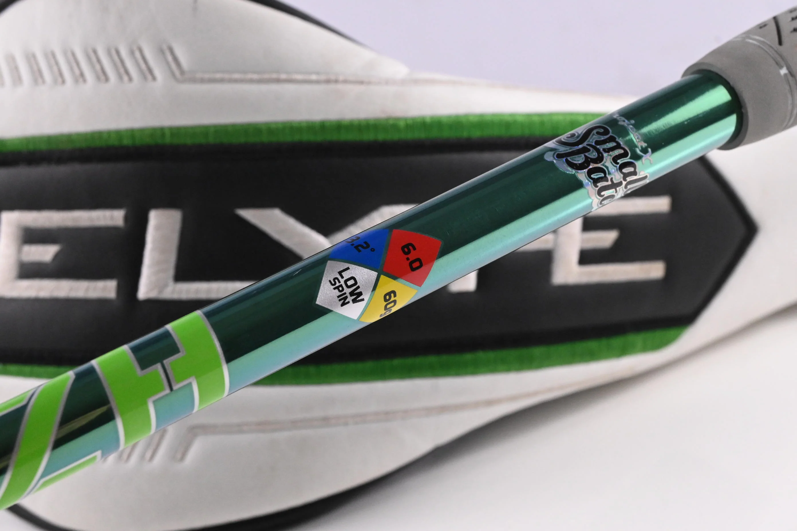 Callaway Elyte Triple Diamond Driver / 8 Degree / Stiff Flex HZRDUS Smoke Green - Image 6