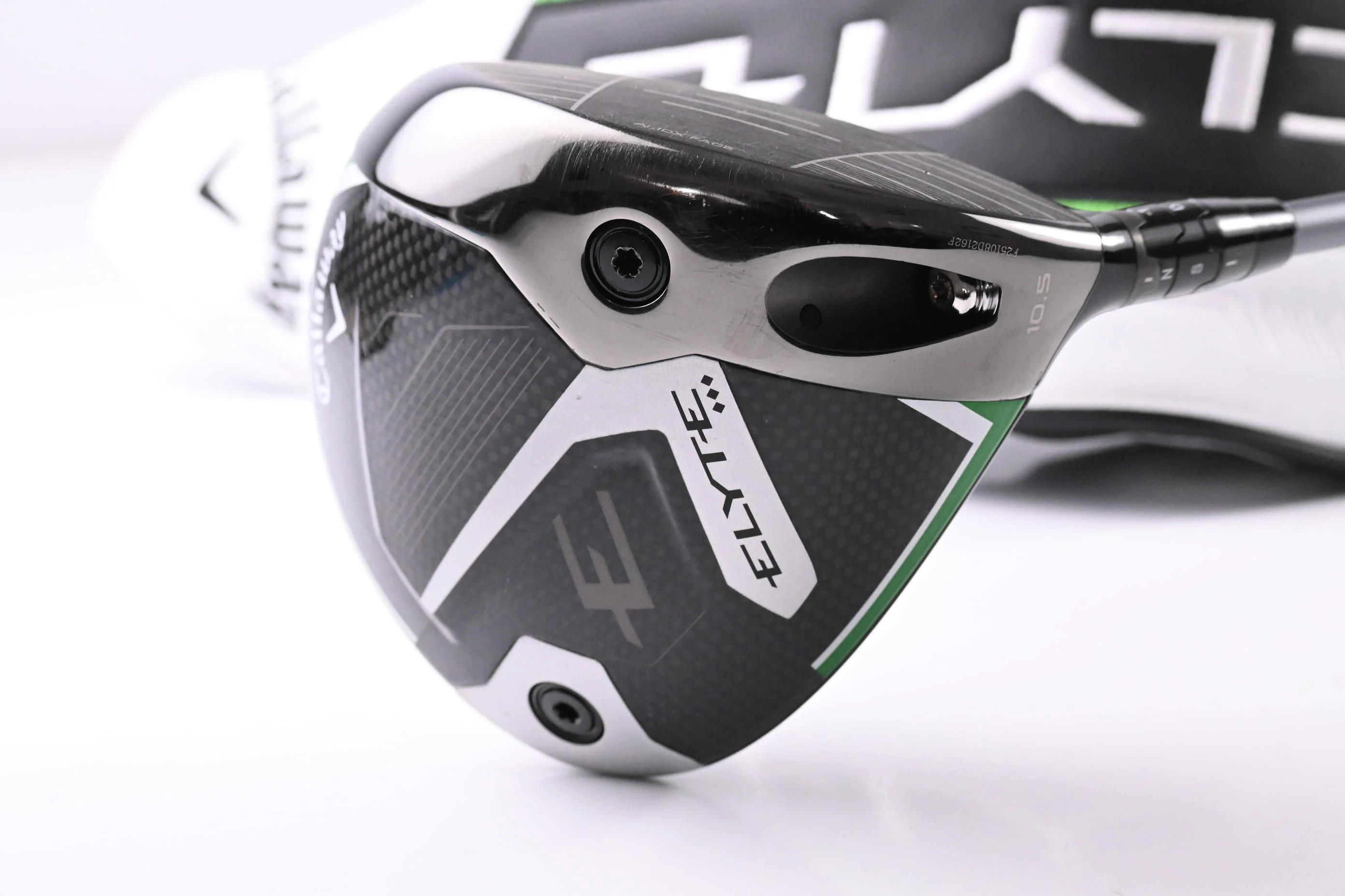 Callaway Elyte Triple Diamond Driver / 10.5 Degree / Stiff Flex Denali Silver 60 - Image 2