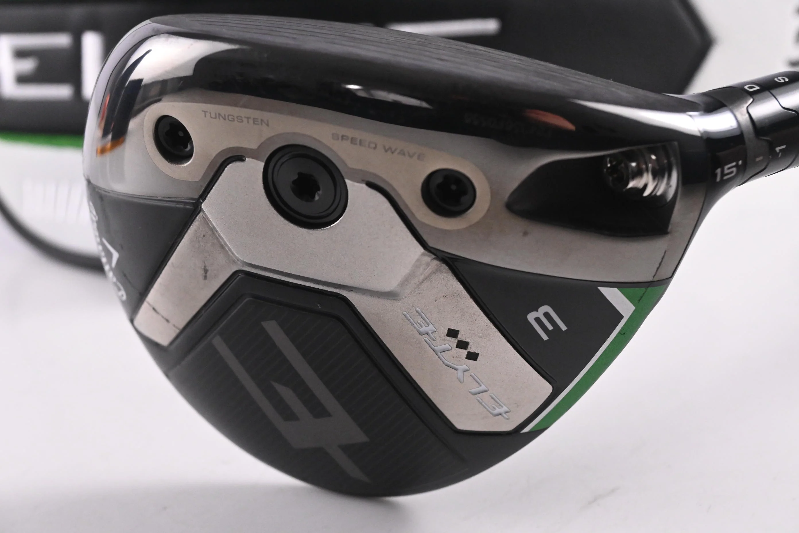 Callaway Elyte Triple Diamond #3 Wood / 15 Degree / X-Flex Denali Charcoal 70 - Image 2