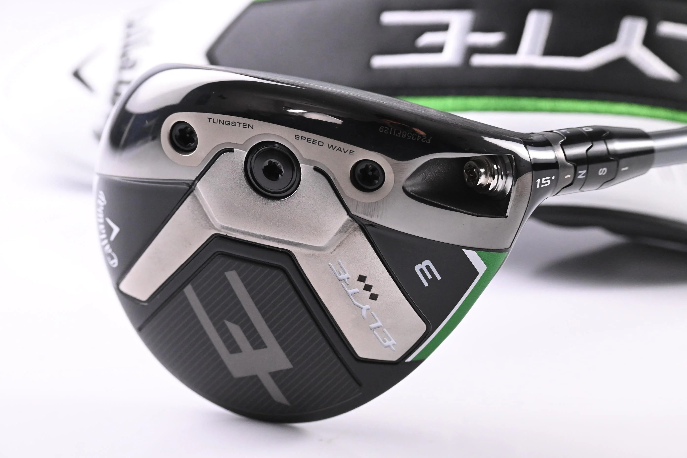 Callaway Elyte Triple Diamond #3 Wood / 15 Degree / Stiff Flex Denali Charcoal 60 - Image 2