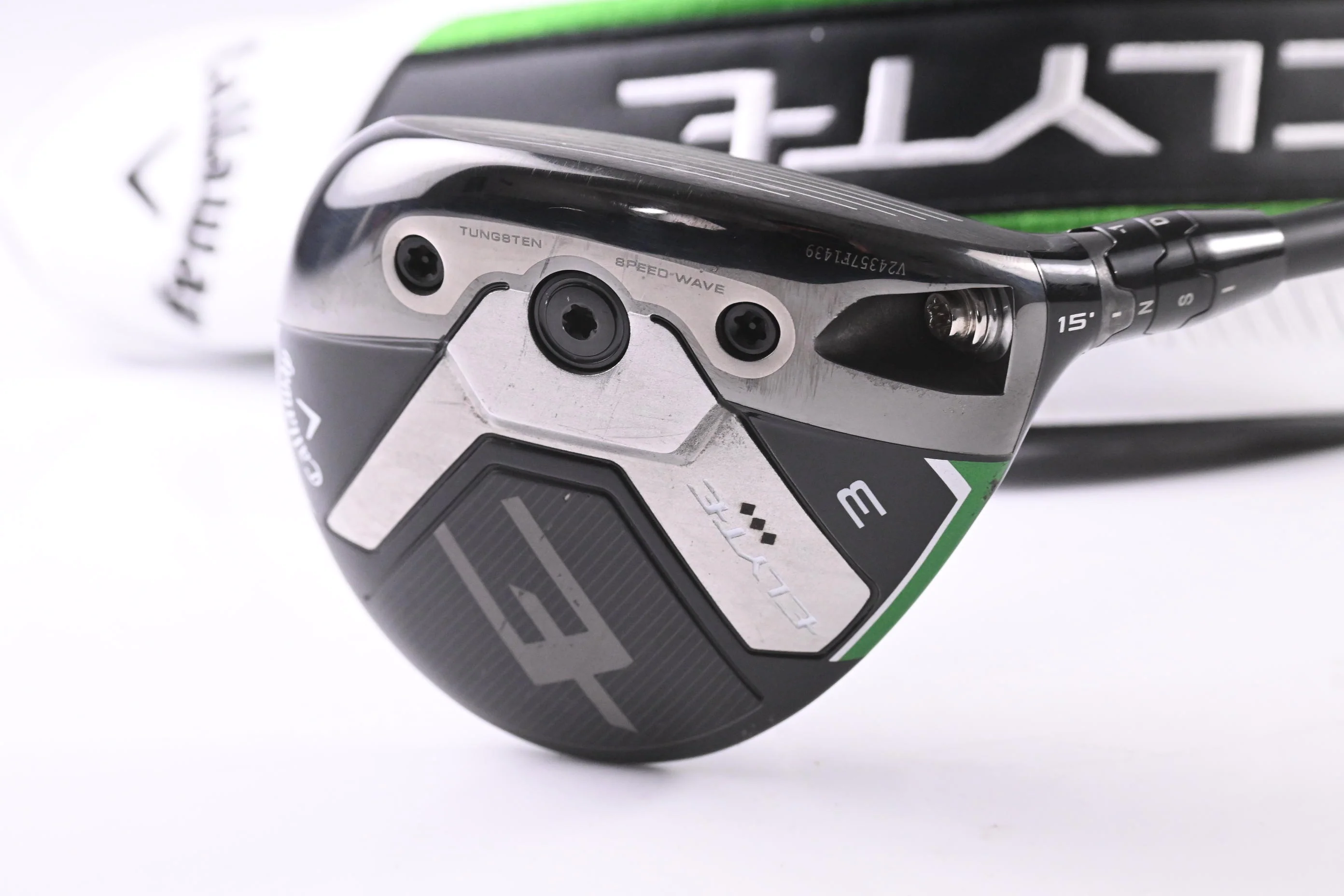 Callaway Elyte Triple Diamond #3 Wood / 15 Degree / Stiff Flex Tensei 1K Black - Image 2