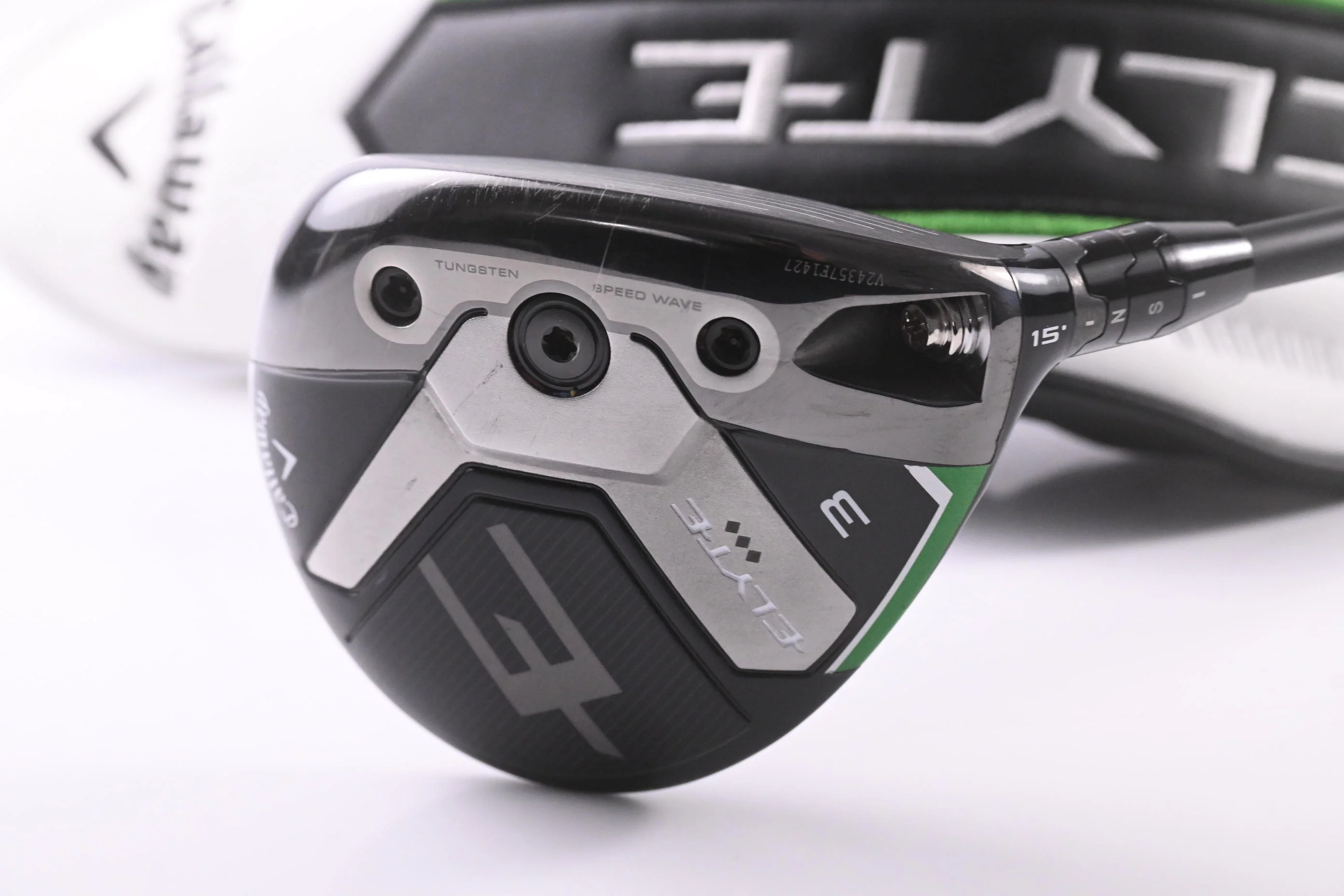 Callaway Elyte Triple Diamond #3 Wood / 15 Degree / Stiff Flex Tensei 1K Black 75 Shaft - Image 2