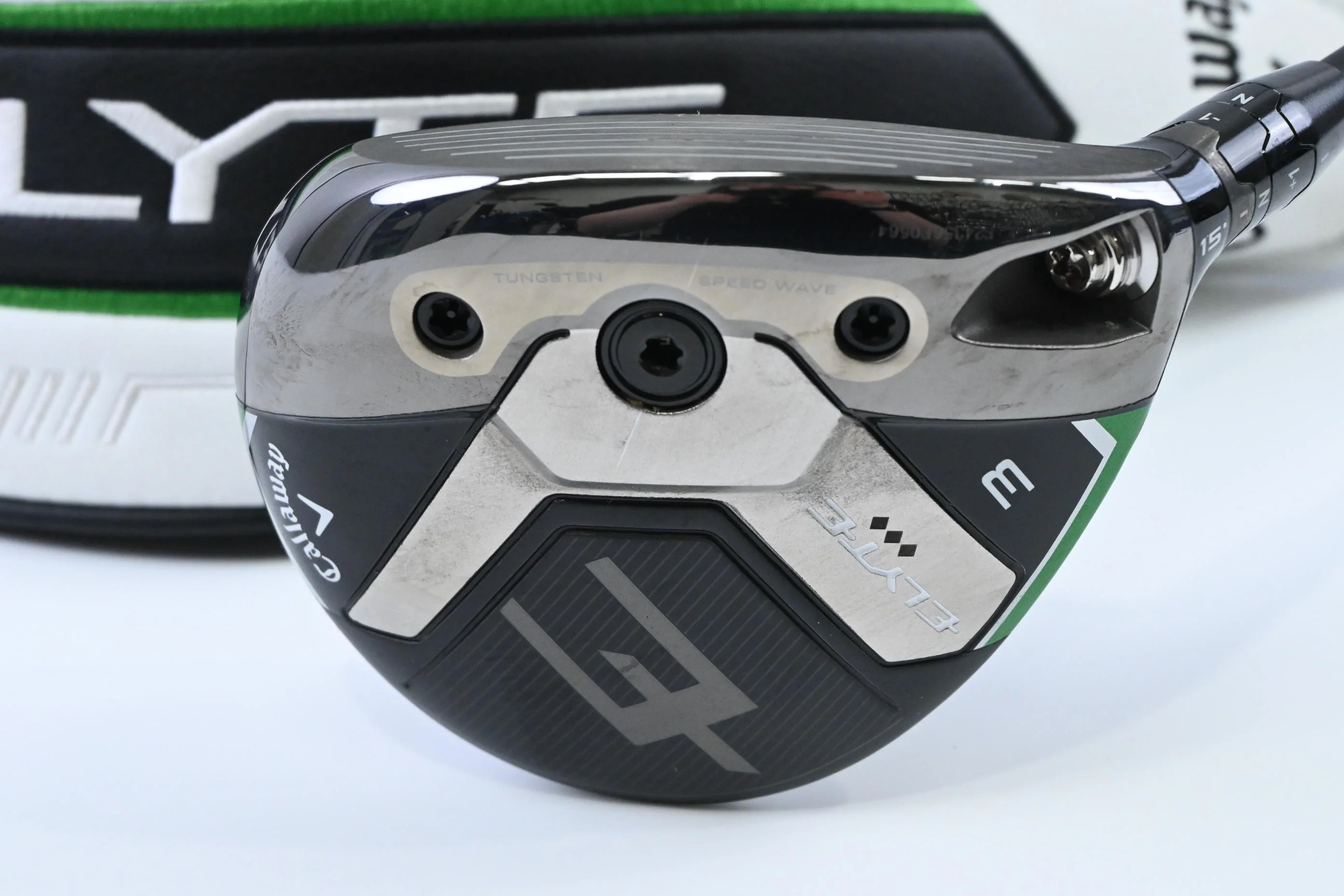 Callaway Elyte Triple Diamond #3 Wood / 15 Degree / Stiff Flex Tensei 1K Black - Image 2