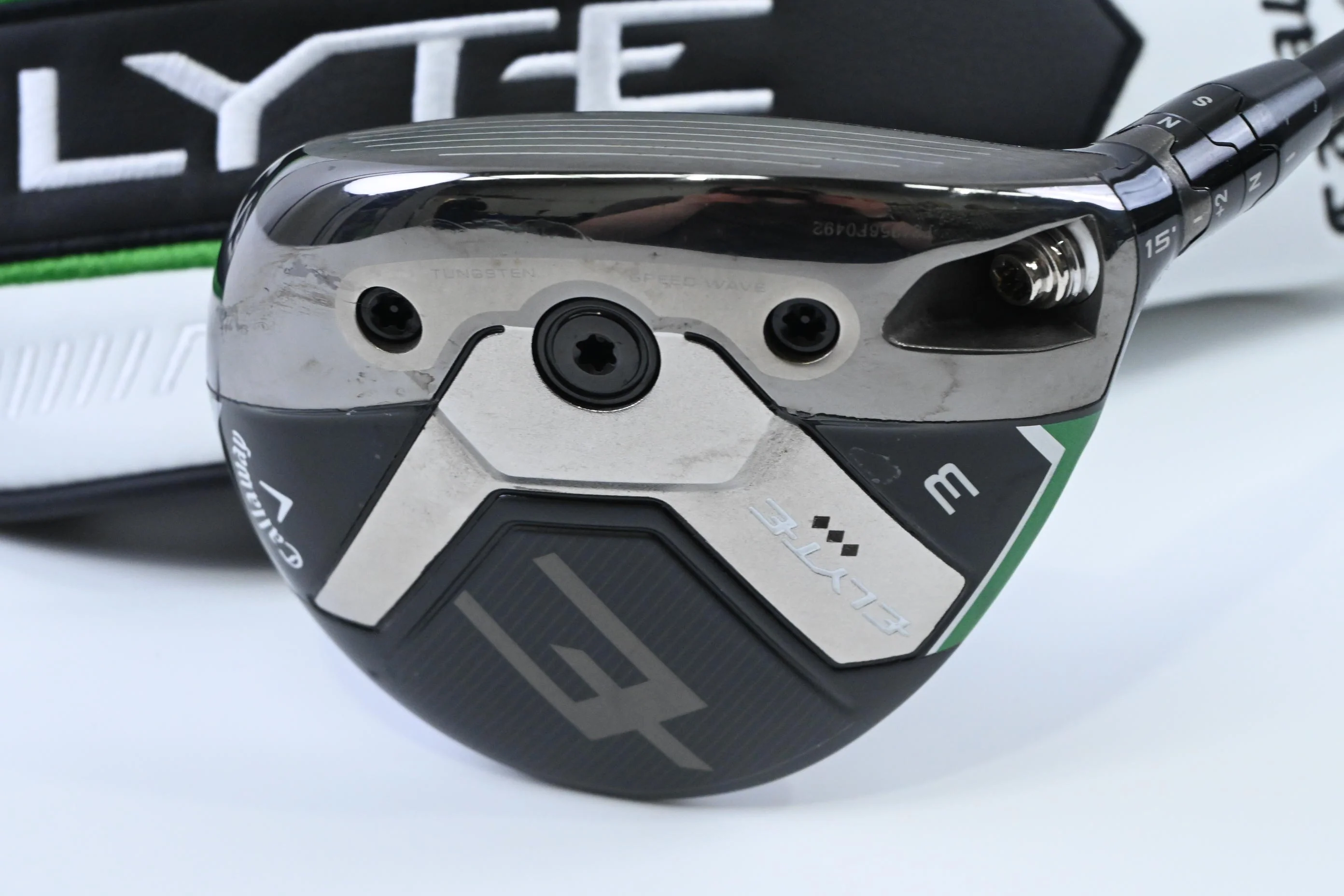 Callaway Elyte Triple Diamond #3 Wood / 15 Degree / X-Flex Tensei 1K Black 75 - Image 2