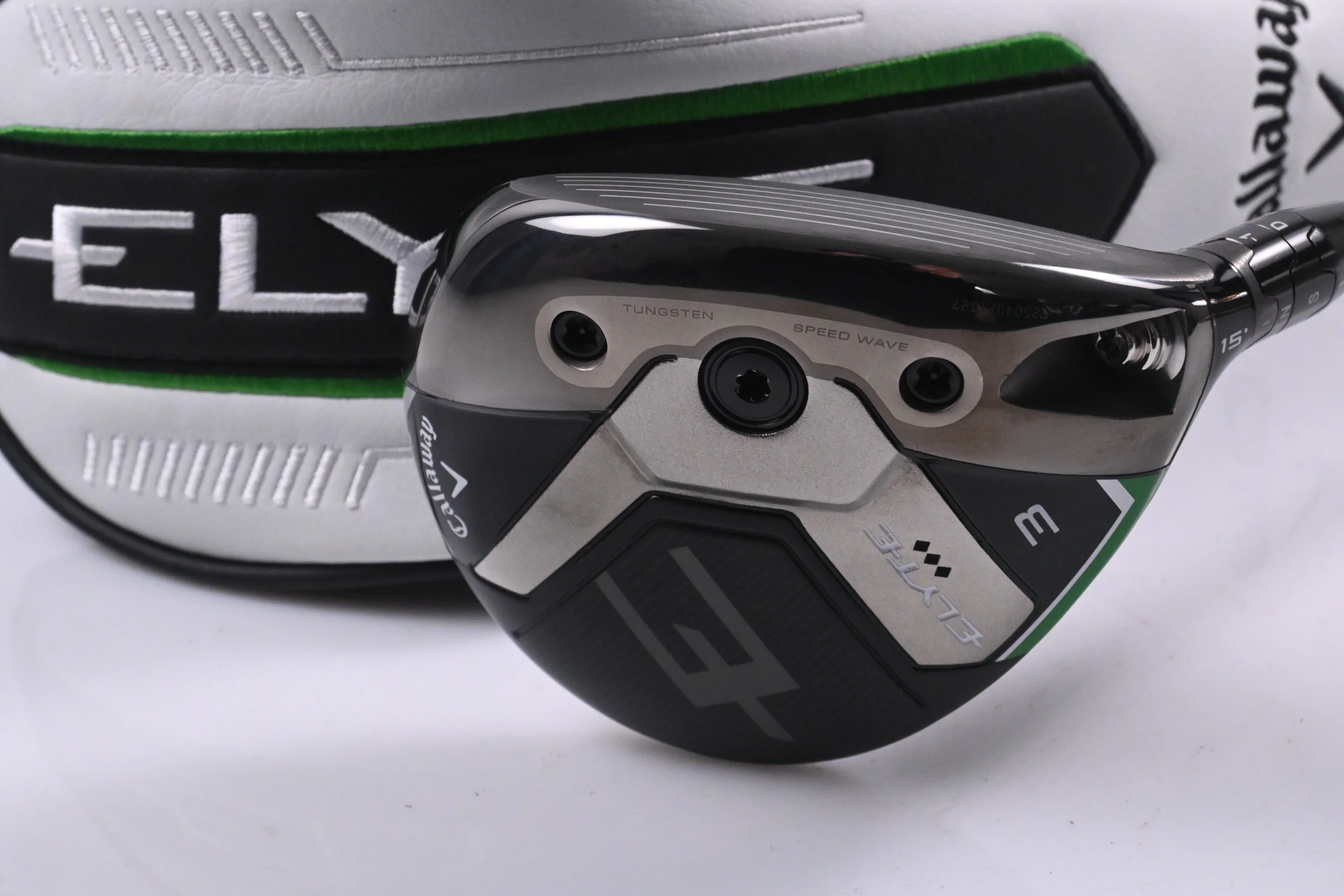 Callaway Elyte Triple Diamond #3 Wood / 15 Degree / Stiff Flex Denali Charcoal - Image 2
