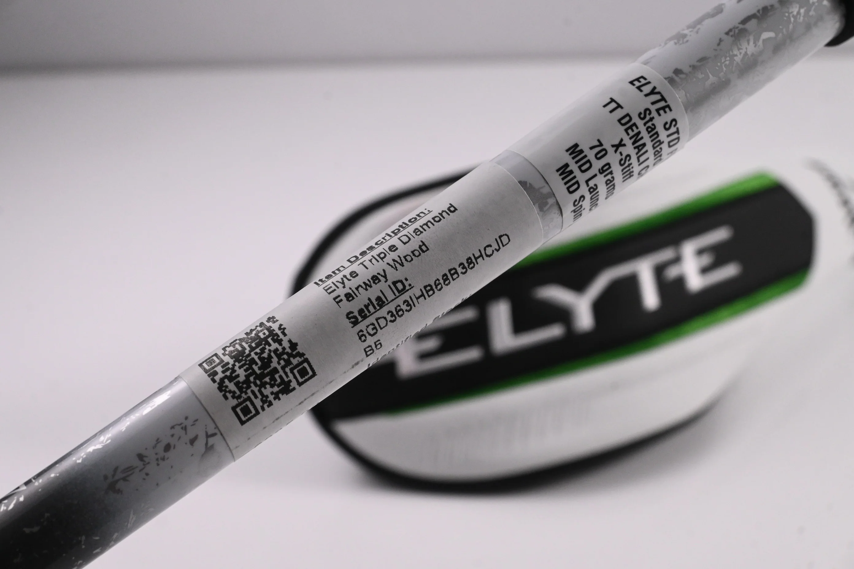 Callaway Elyte Triple Diamond #3 Wood / 15 Degree / X-Flex Denali Charcoal 70 - Image 7